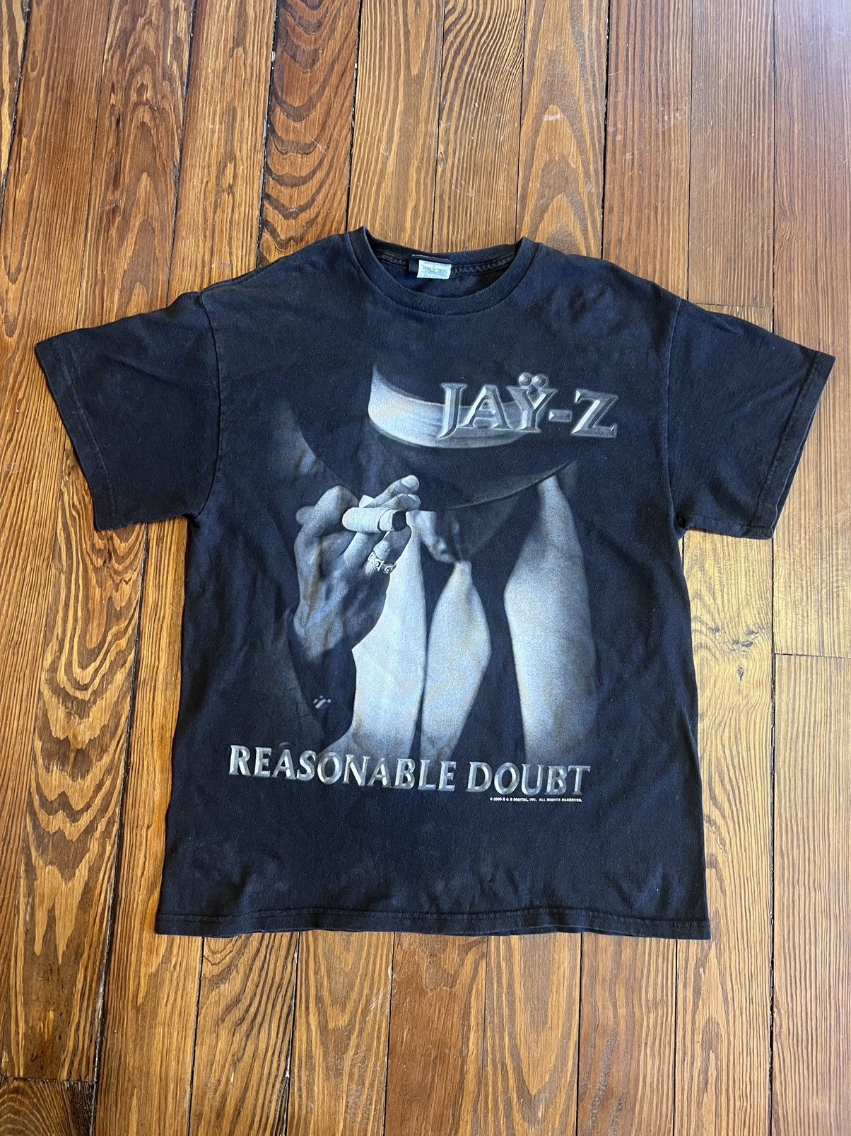 Rap Tees X Vintage Vintage Jay Z Reasonable Doubt Shirt Hoodie, Sweatshirt | PodTeesHub.com