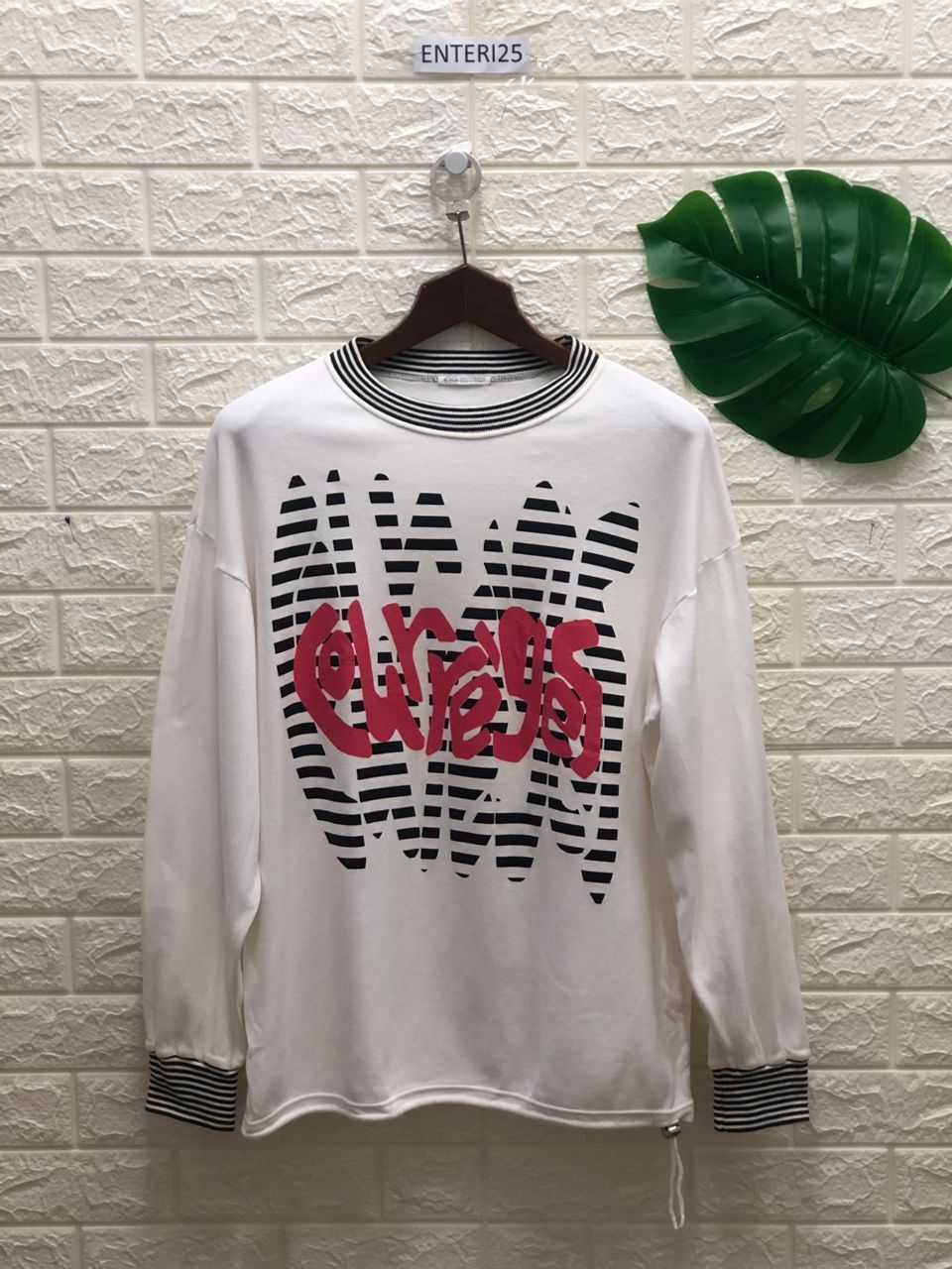 Vintage Courreges Sports Sweatshirt Made In Japan T-Shirts, Hoodie | PodTeesHub.com