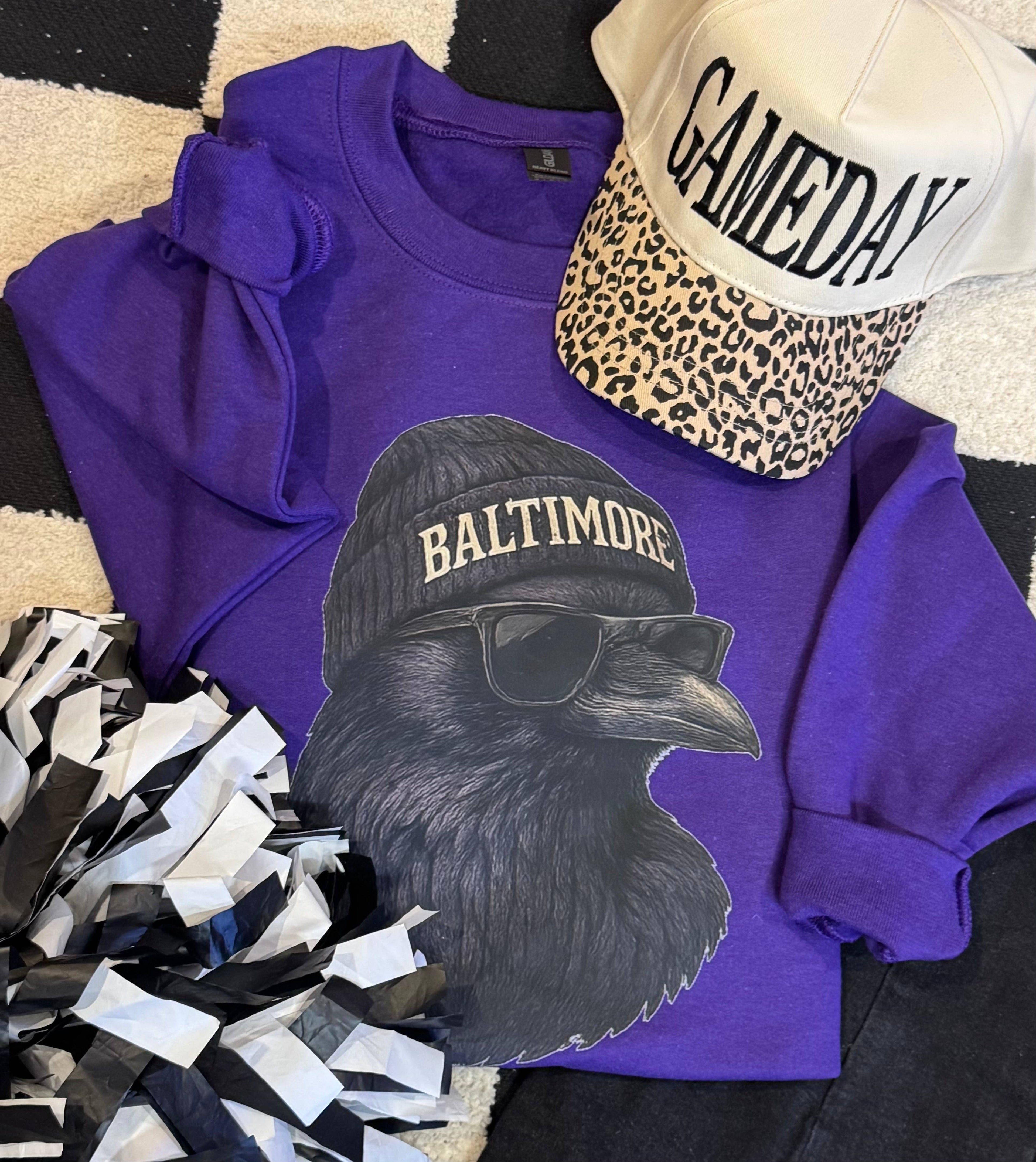 Baltimore Cool Mascot Sweatshirt T-Shirts, Hoodie | PodTeesHub.com
