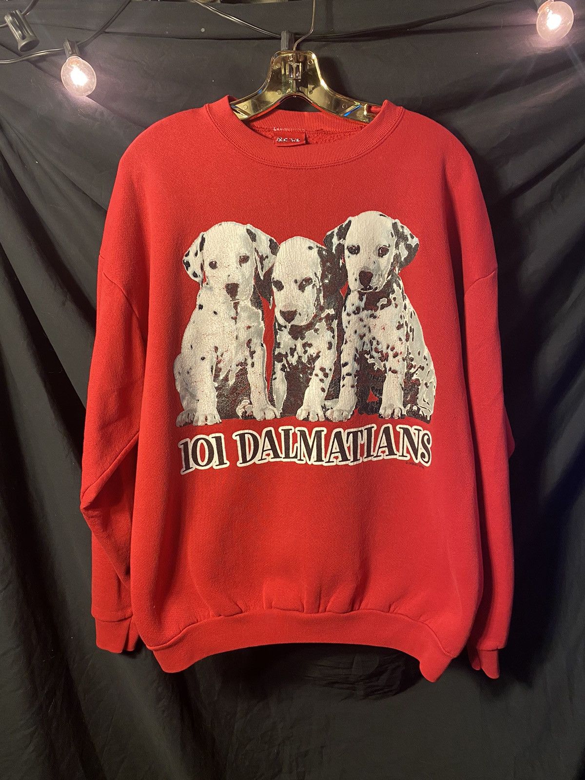 Vintage 90s 101 Dalmatians Movie Promo Graphic Crewneck T-Shirts, Hoodie, Sweatshirt | PodTeesHub.com