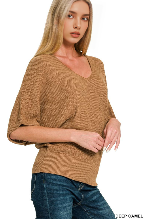',,..._ V Neck Short Sleeve Dolman Sweater T-Shirts, Hoodie, Sweatshirt | PodTeesHub.com