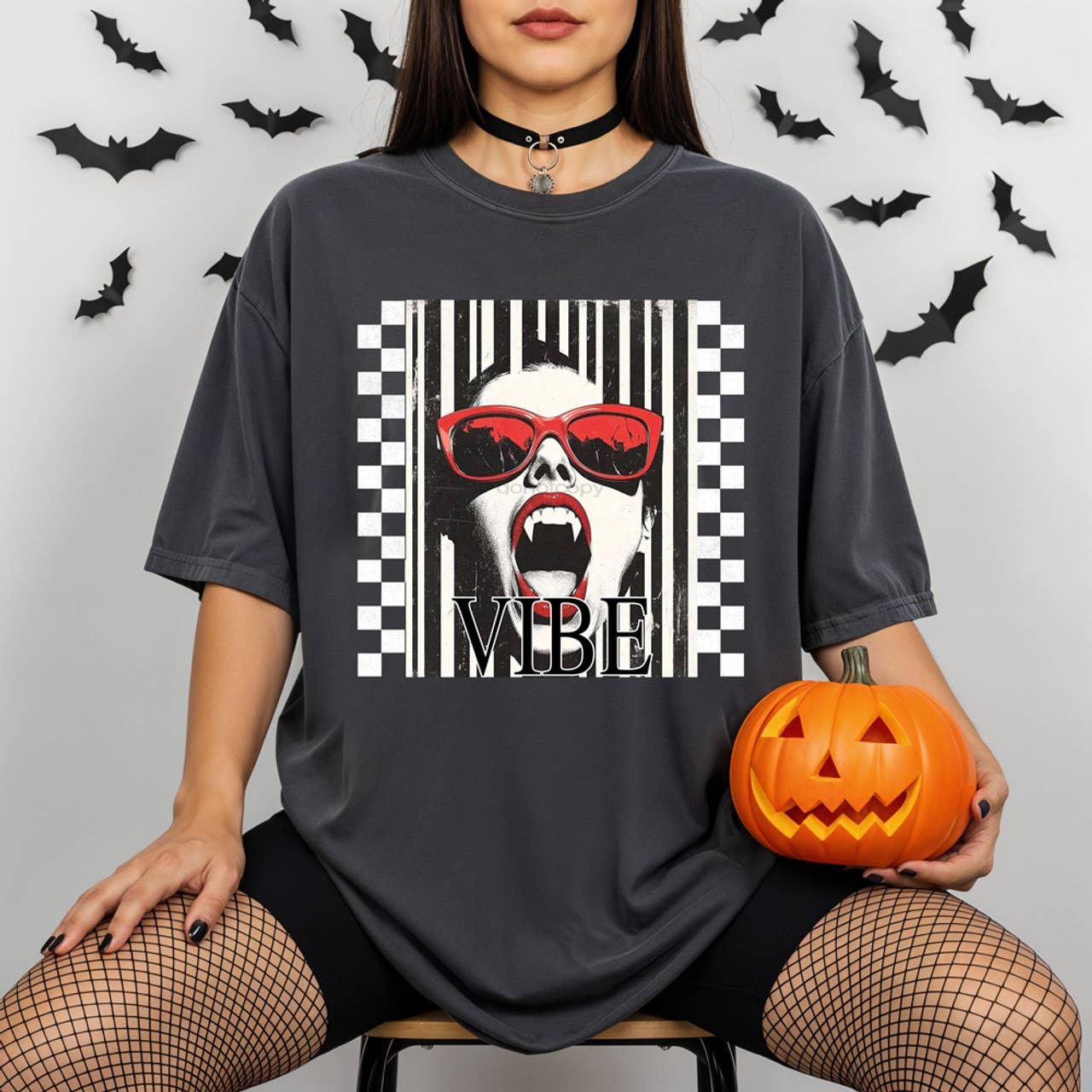 Vampire Vibe Tee Hoodie, Sweatshirt | PodTeesHub.com