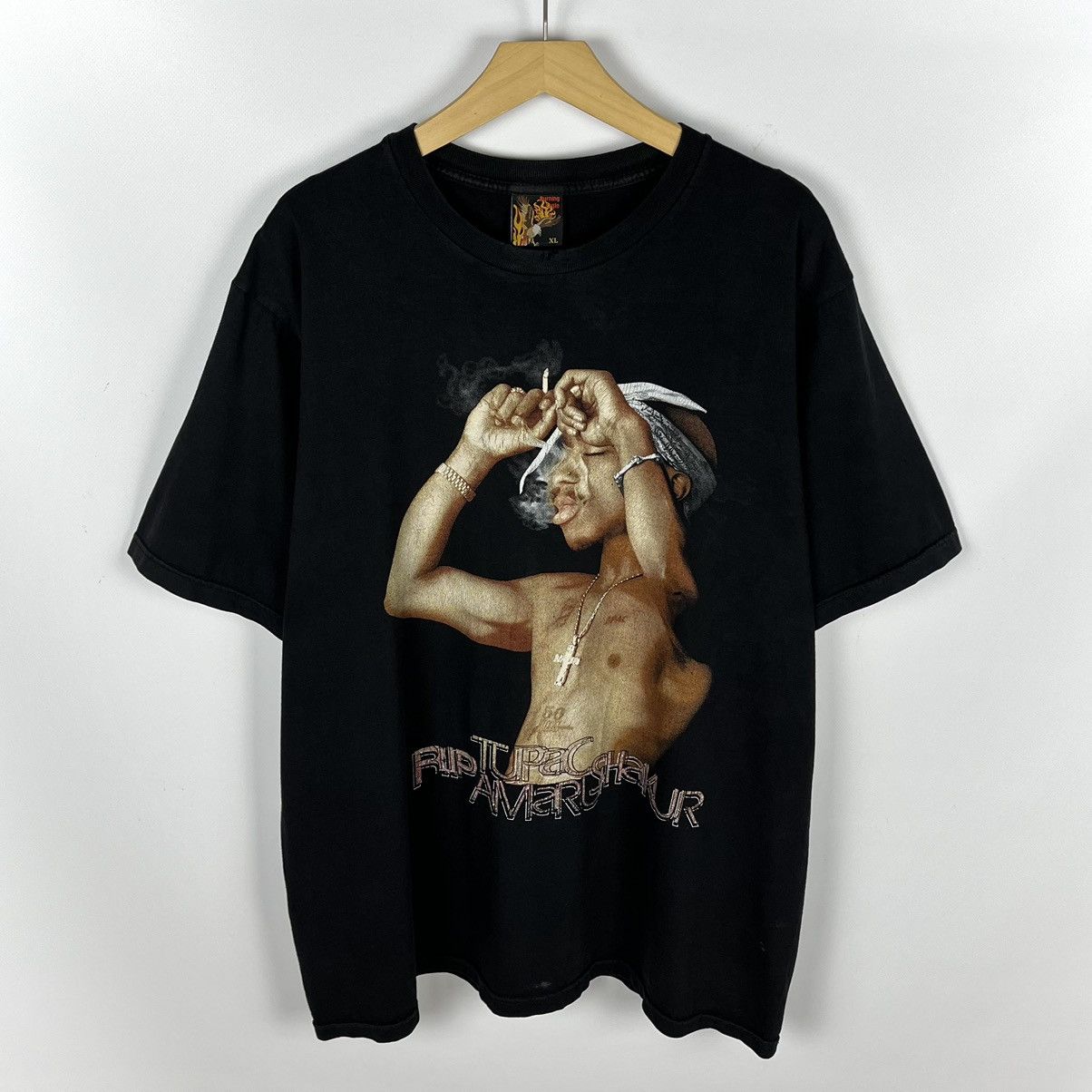 Rap Tees X Vintage Vintage 2pac Tupac Shakur Rap Tee 90 S Hoodie, Sweatshirt | PodTeesHub.com