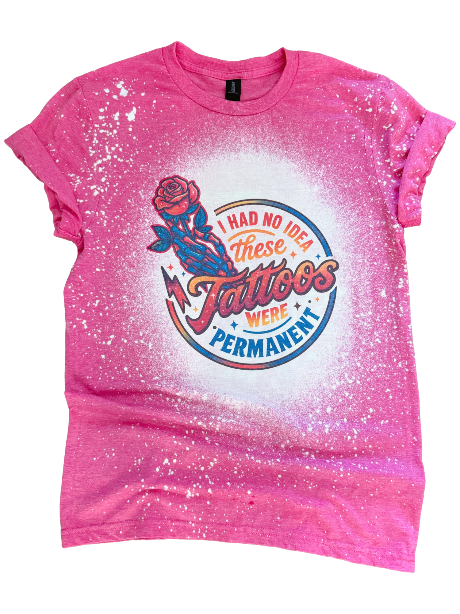 I Had No Idea These Tattoos Were Permanent – Bleached Tee Hoodie, Sweatshirt | PodTeesHub.com