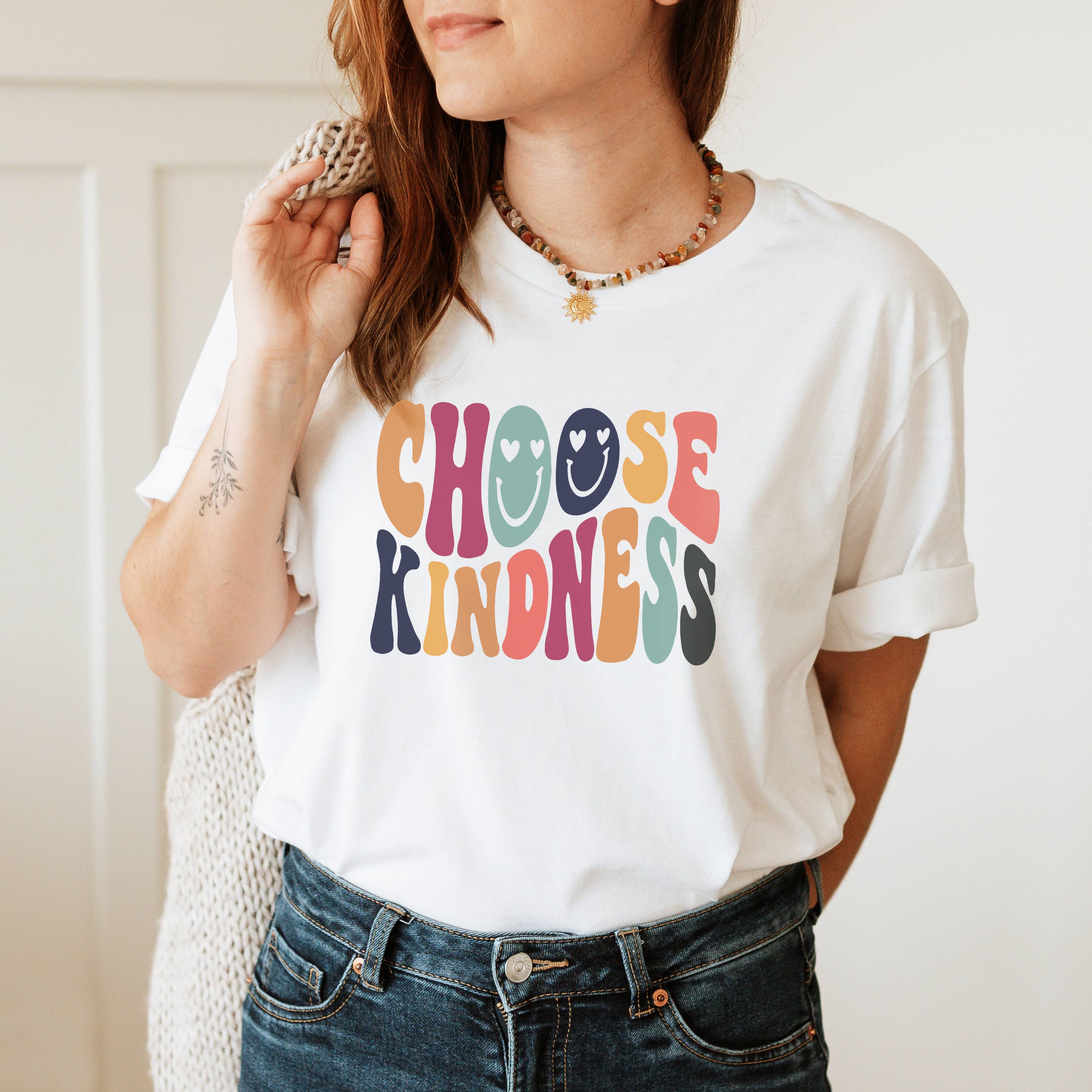 Choose Kindness Tee | Sizes XS-2XL Hoodie, Sweatshirt | PodTeesHub.com