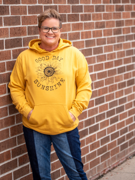 Good Day Sunshine Hooded Sweatshirt T-Shirts, Hoodie | PodTeesHub.com