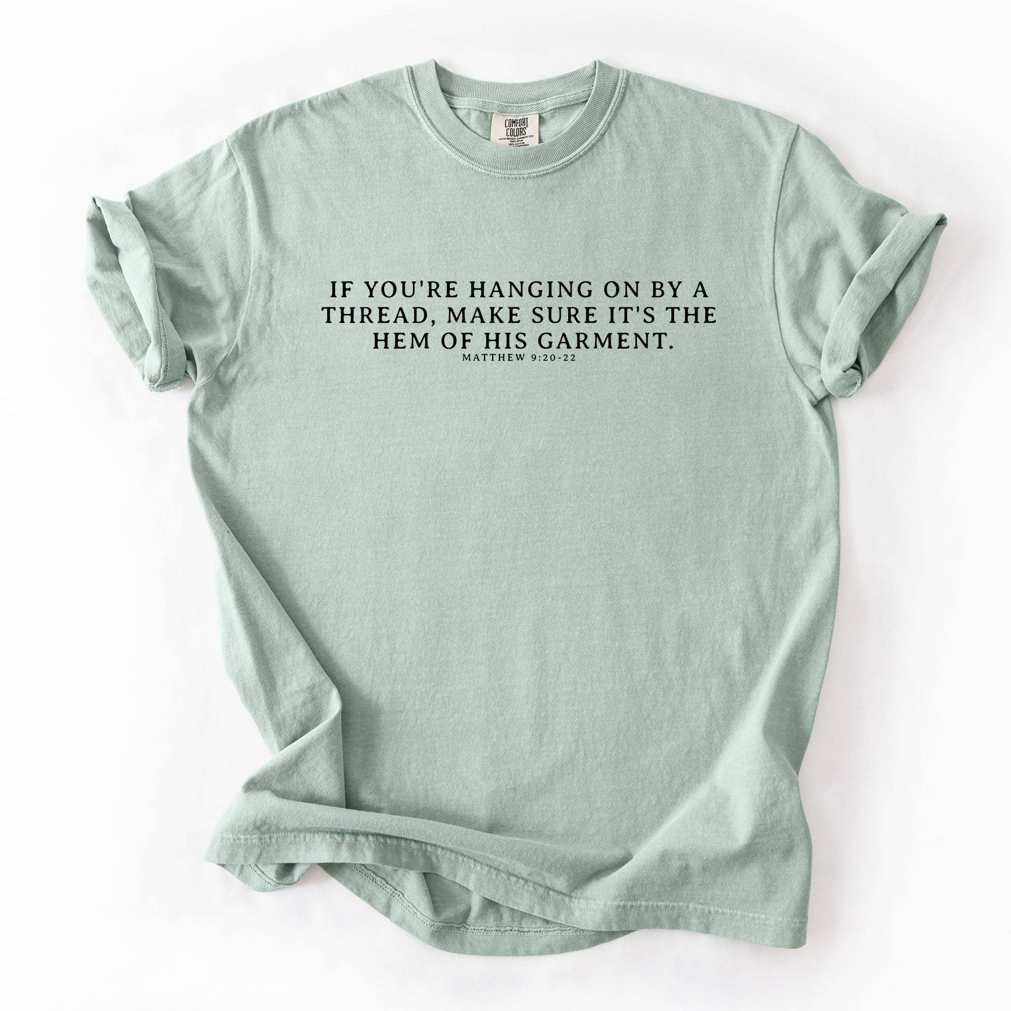 Hem of His Garment, Faith, Gospel, Jesus Tshirt Hoodie, Sweatshirt | PodTeesHub.com