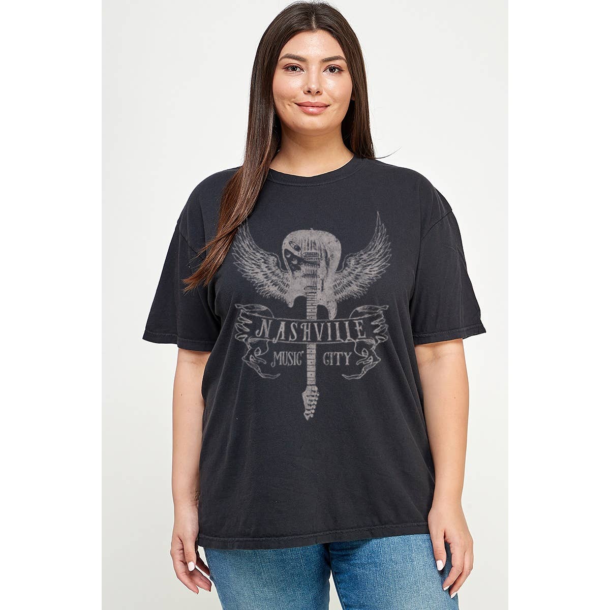 Nashville Music City  Vintage Graphic Tee  Plus Hoodie, Sweatshirt | PodTeesHub.com