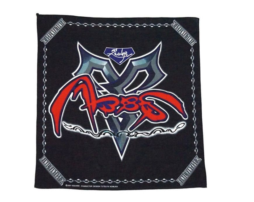 Playstation X Vintage Final Fantasy X Zanarkand Abes Handkerchief Bandana T-Shirts, Hoodie, Sweatshirt | PodTeesHub.com