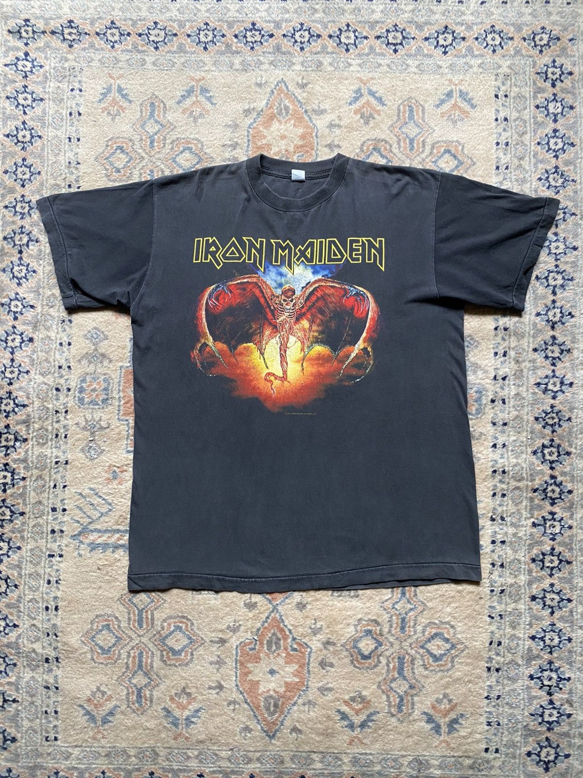 Vintage 1992 Iron Maiden Fear Of The Dark Xl T-Shirts, Hoodie, Sweatshirt | PodTeesHub.com