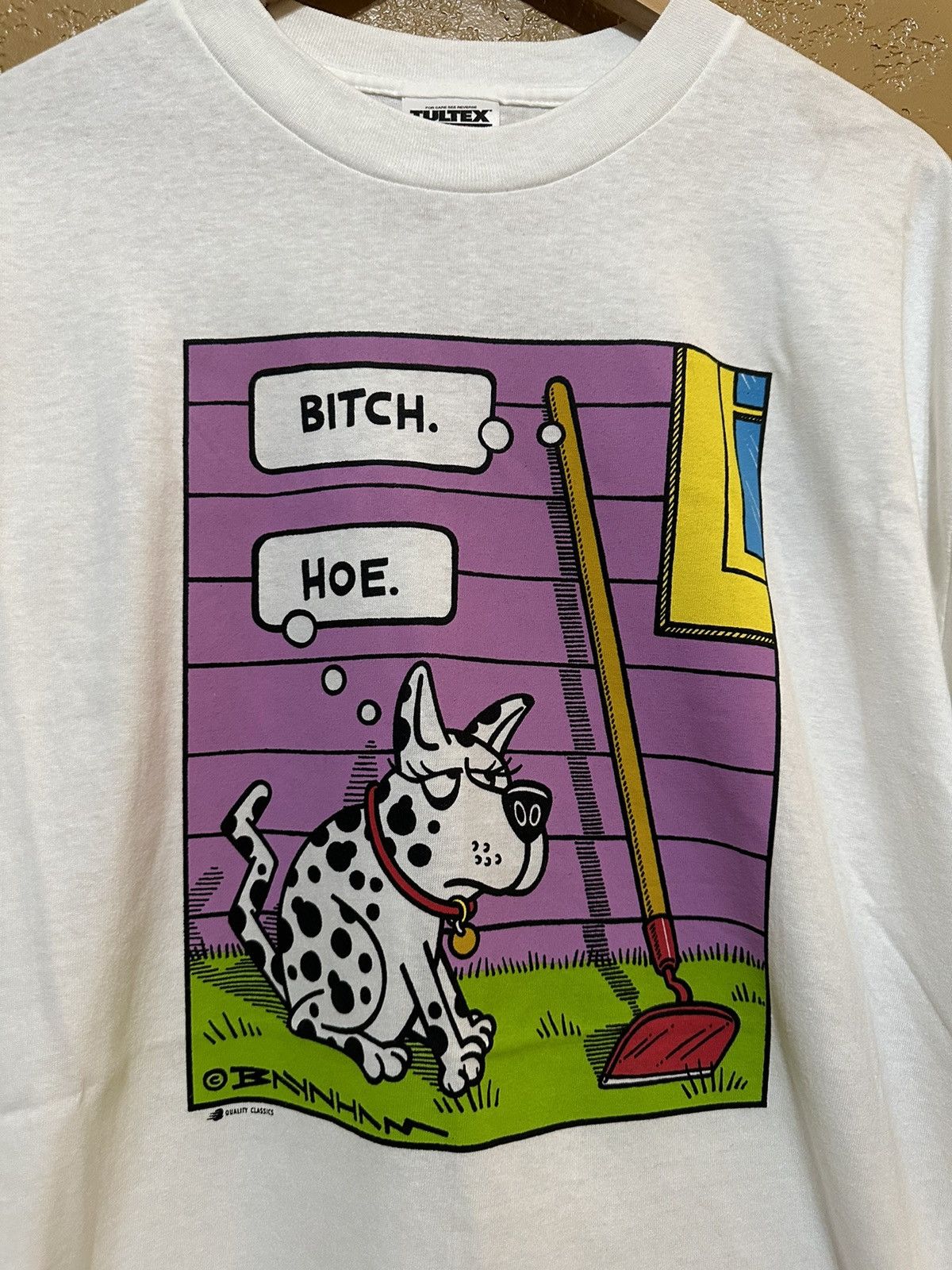 Vintage 90s John Baynham Cartoon T Shirt Xl Funny Hoodie, Sweatshirt | PodTeesHub.com
