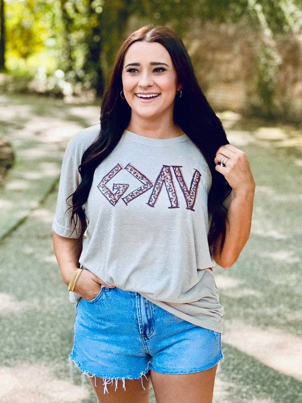 God Is Greater Than the Ups & Downs Marble Tee Hoodie, Sweatshirt | PodTeesHub.com