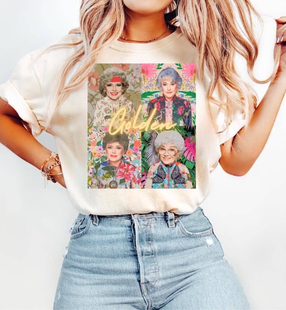 Golden Girls Preppy Comfort Colors Shirt Hoodie, Sweatshirt | PodTeesHub.com