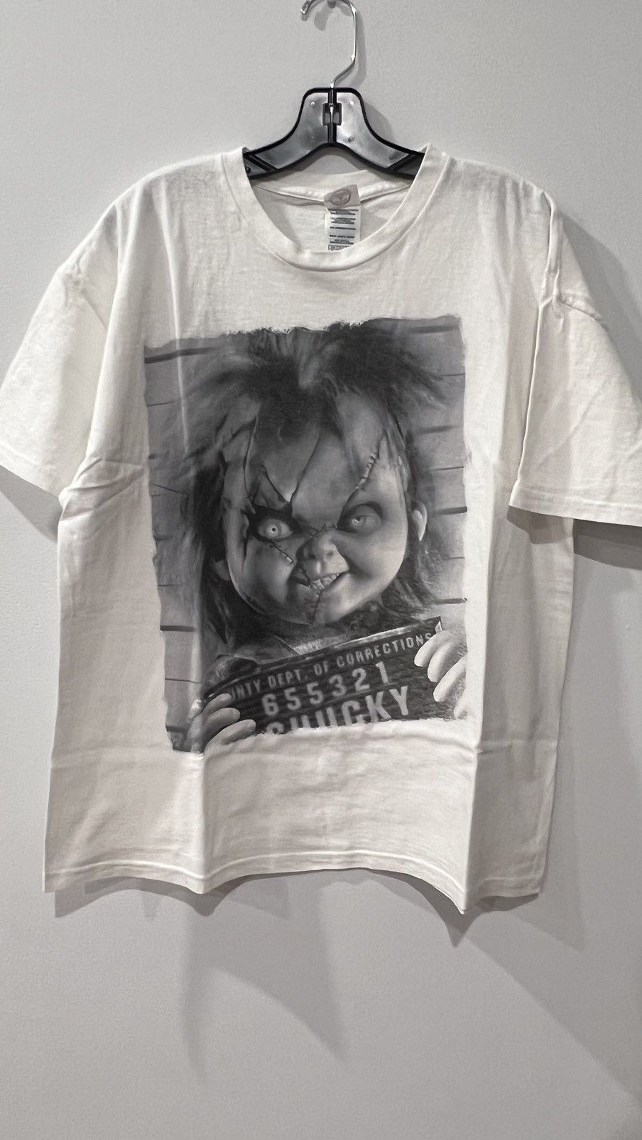 Vintage Chucky Horror Movie Tee Shirt Size Xl Delta Tag Hoodie, Sweatshirt | PodTeesHub.com