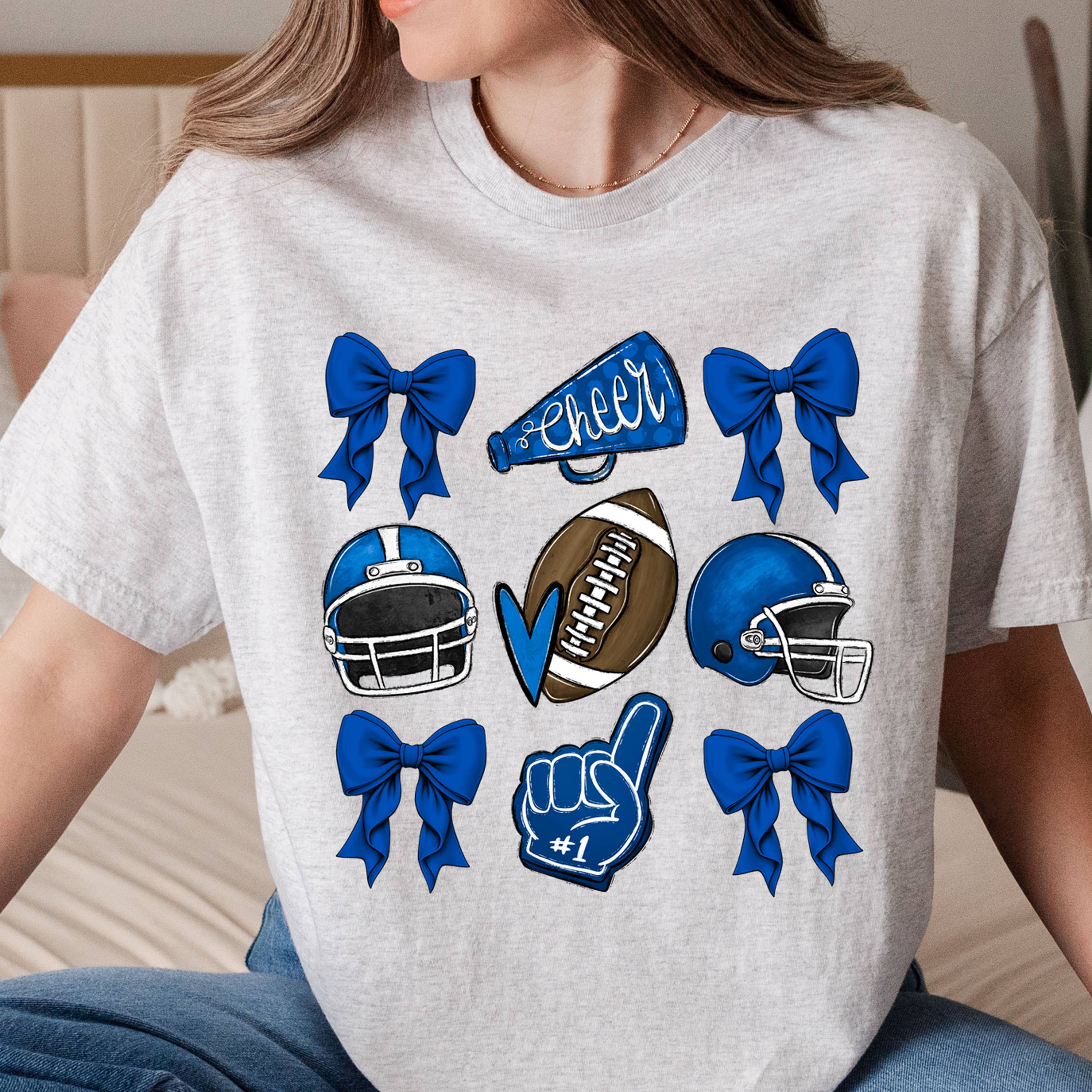 Blue Cheer Bows Everyday Tee Hoodie, Sweatshirt | PodTeesHub.com