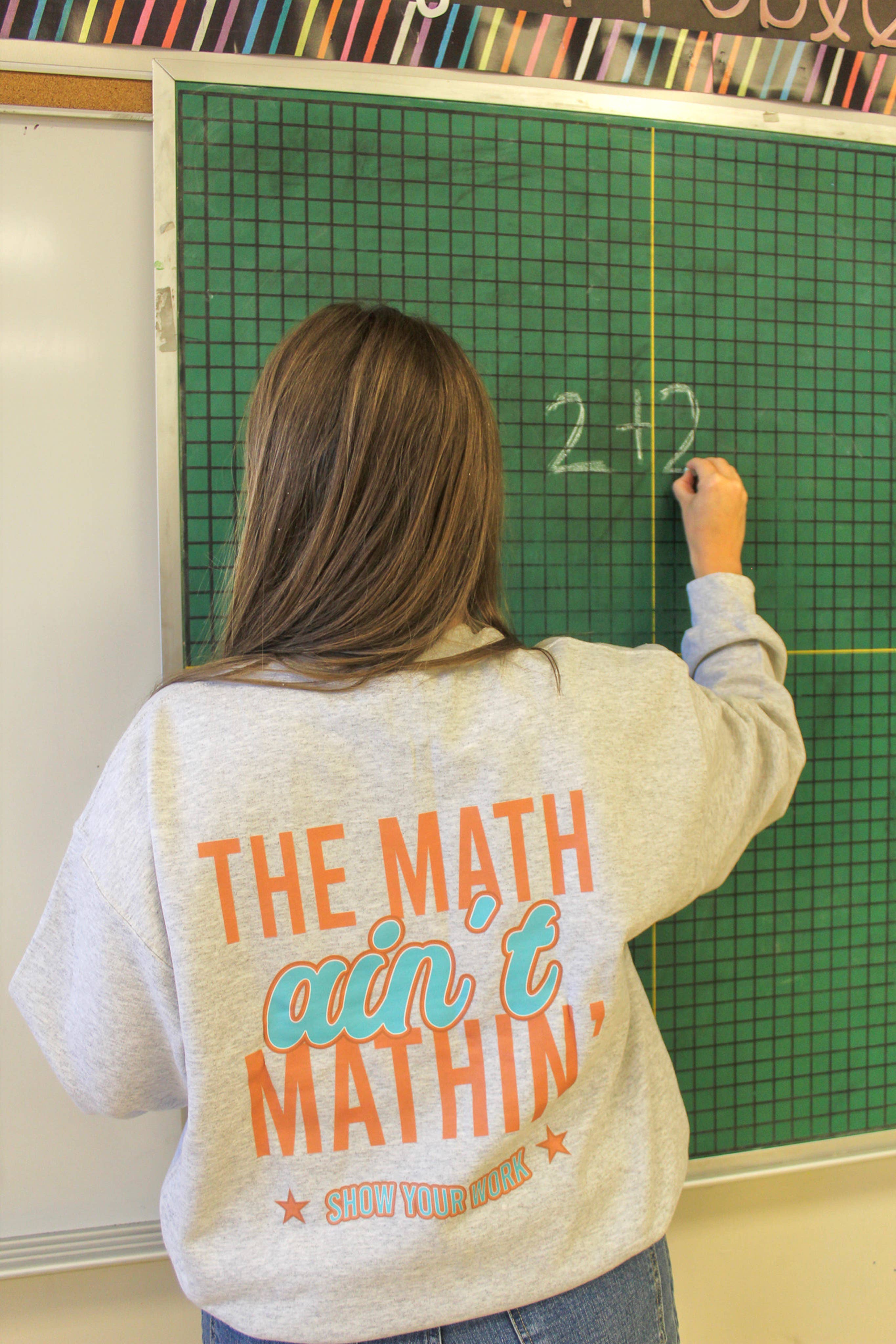 The Math Ain't Mathin Graphic Sweater T-Shirts, Hoodie, Sweatshirt | PodTeesHub.com