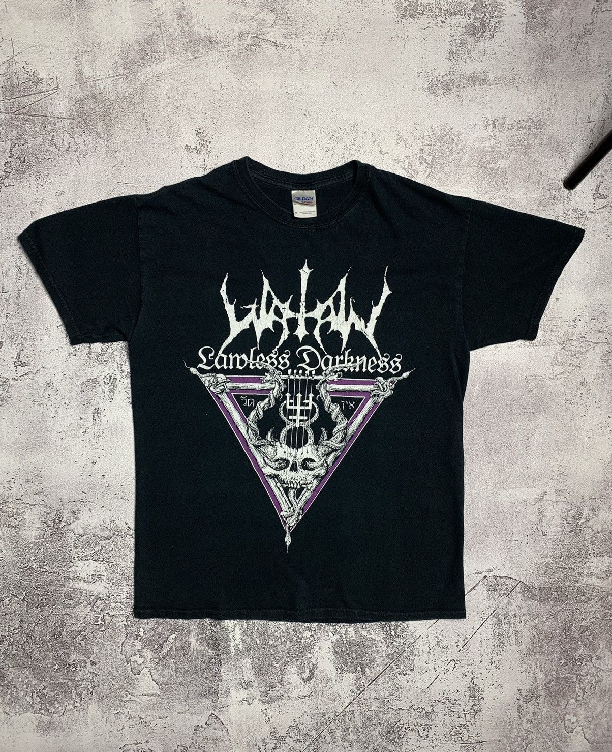 Iron Maiden X Vintage Watain Lambless Darkness Vintage 2010 Band Tees Rock Tshirt Hoodie, Sweatshirt | PodTeesHub.com