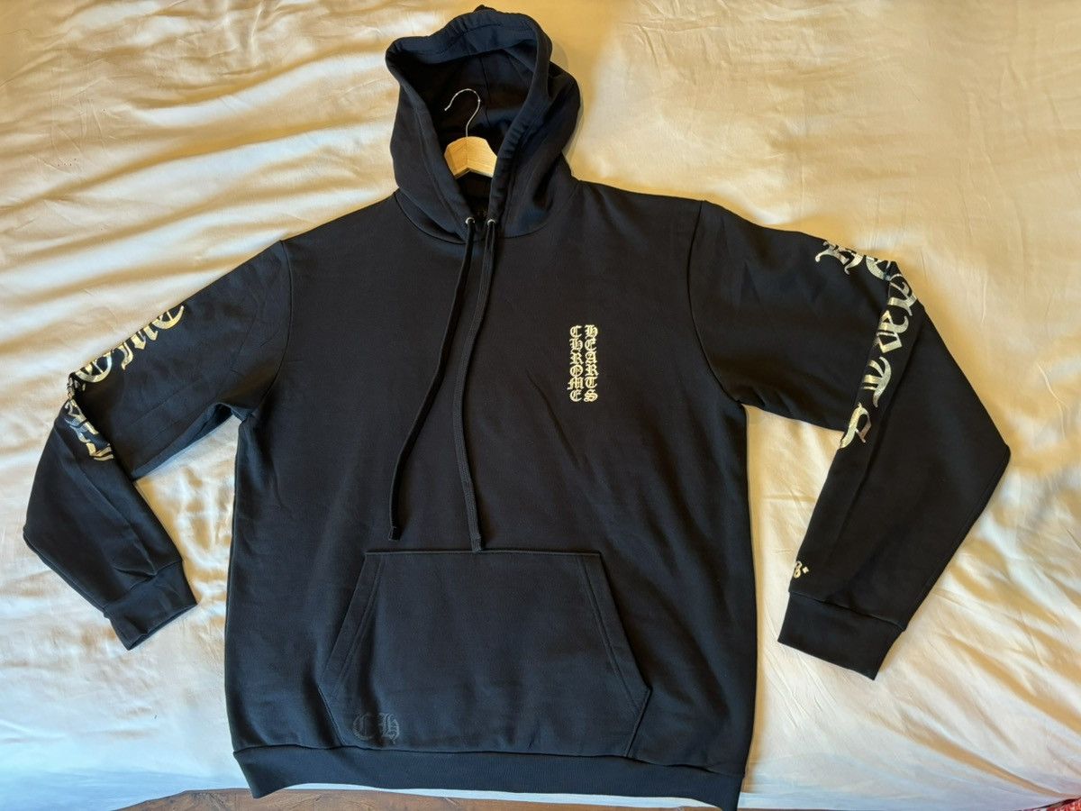 Hearts Chrome Hearts 1988 Hoddie Black Metallic T-Shirts, Hoodie, Sweatshirt | PodTeesHub.com