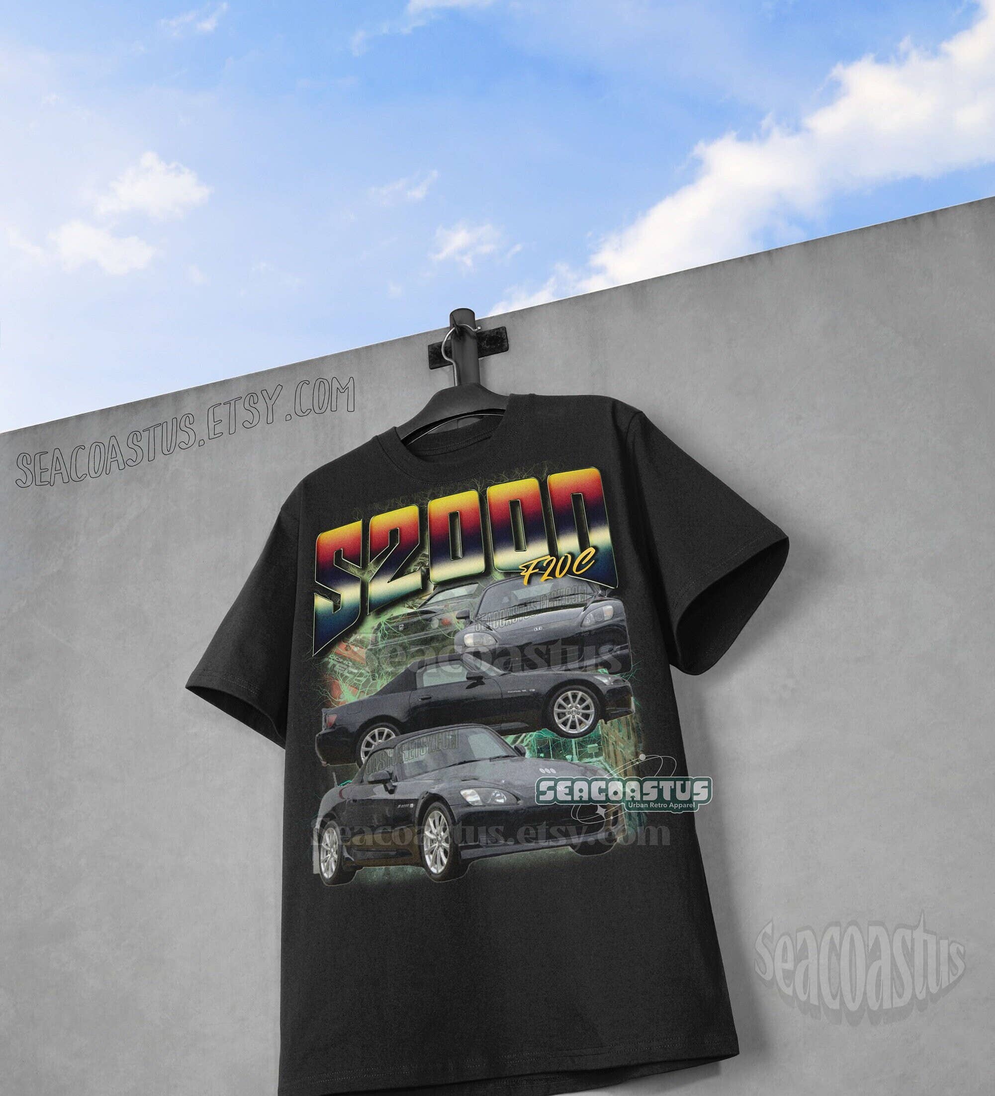 Honda S2000 Vintage T-Shirt Retro 90's F20C Vtech Jdm Tee Hoodie, Sweatshirt | PodTeesHub.com