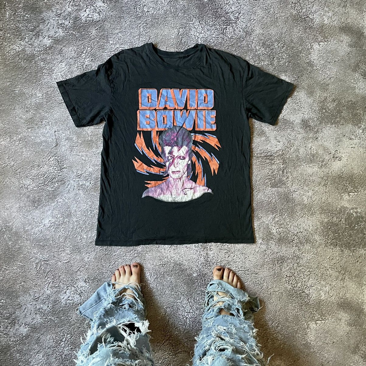 Vintage Y2k Skeleton David Bowie Dead Face Skulls Horror Tee Hoodie, Sweatshirt | PodTeesHub.com
