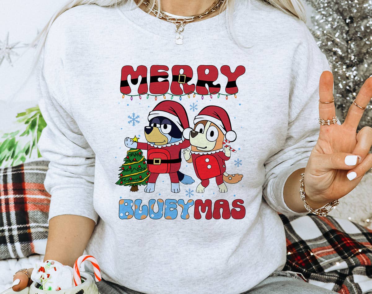 Dog Friends Bingo - Family Merry Christmas Sweatshirt T-Shirts, Hoodie | PodTeesHub.com