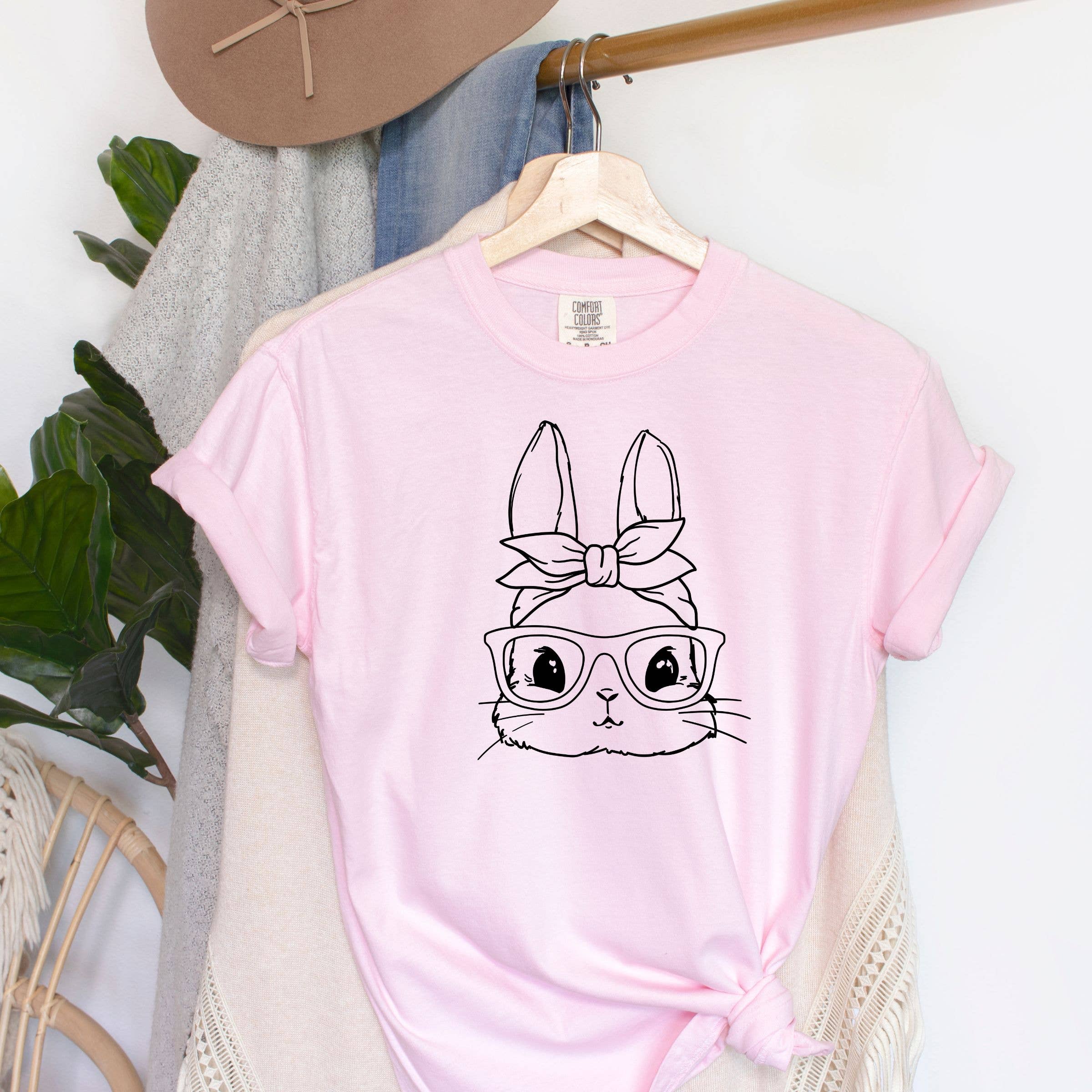 Easter Tshirt - Spring Tshirt - Bunny Tshirt - Spring Tee Hoodie, Sweatshirt | PodTeesHub.com