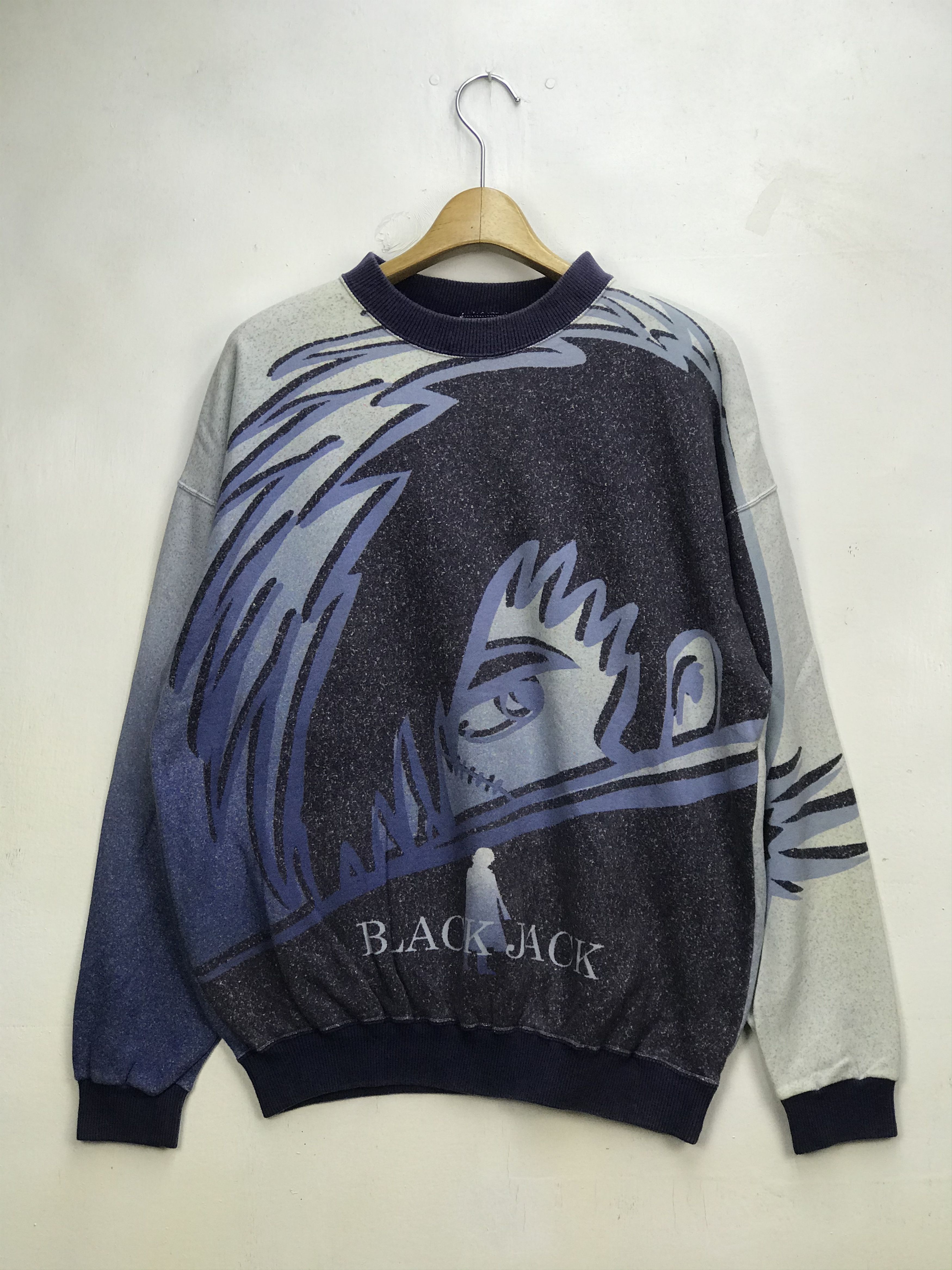 Anime Vintage Black Jack Anime By Tezuka Fullprint Sweatshirt T-Shirts, Hoodie | PodTeesHub.com