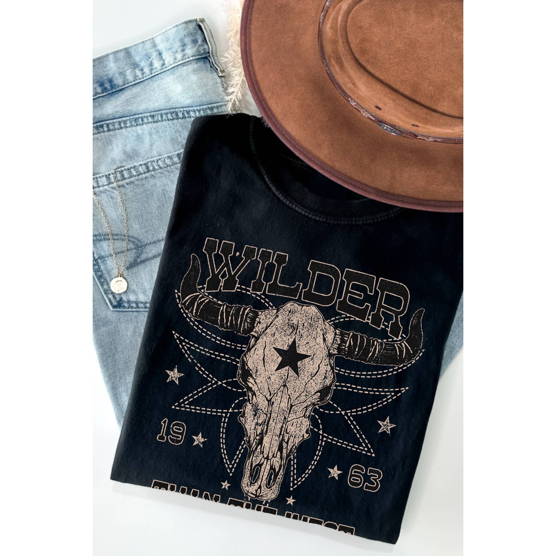 Wilder Than the West - Short Sleeve Tee Hoodie, Sweatshirt | PodTeesHub.com