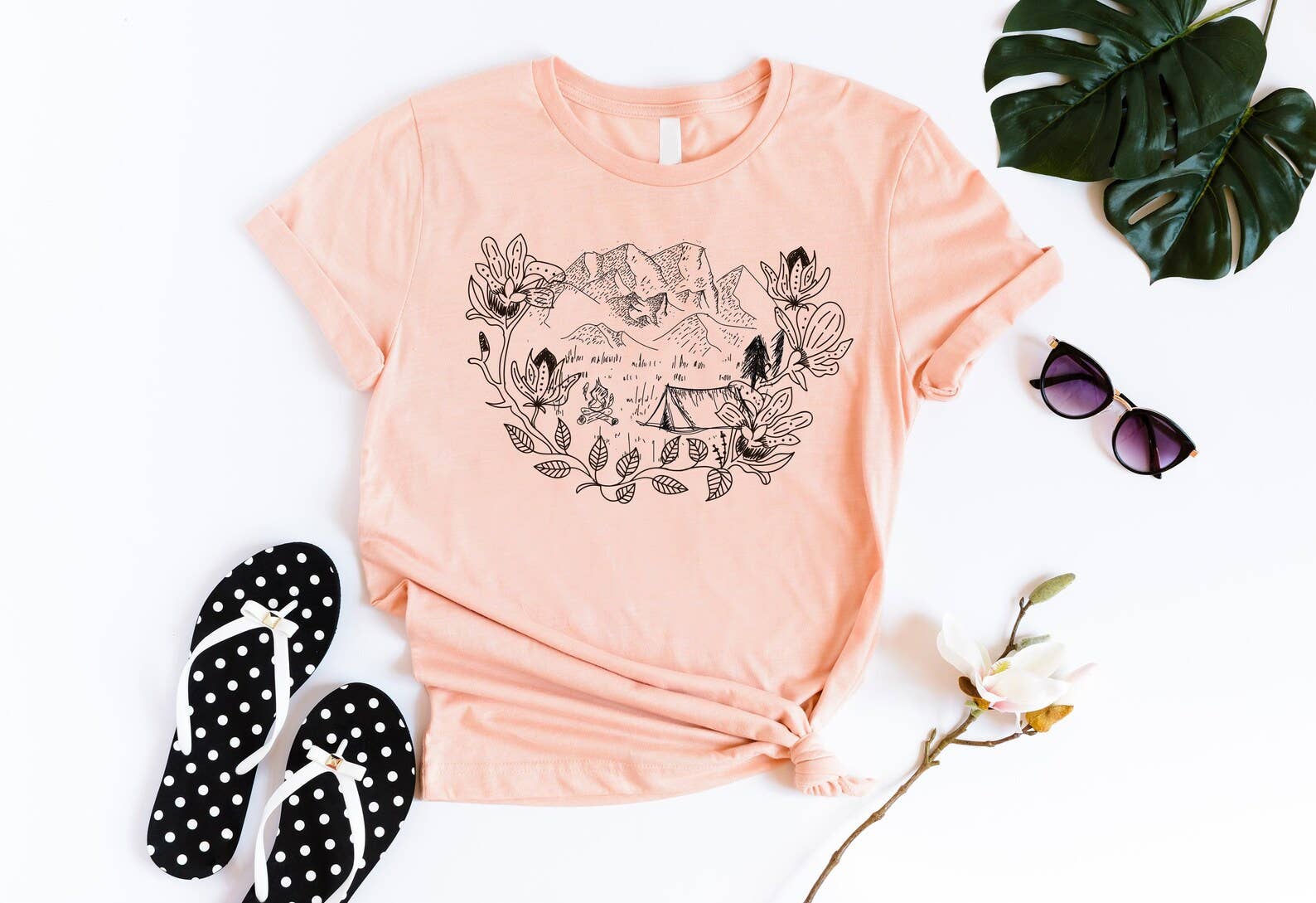 Camping Mode T-Shirt Hoodie, Sweatshirt | PodTeesHub.com