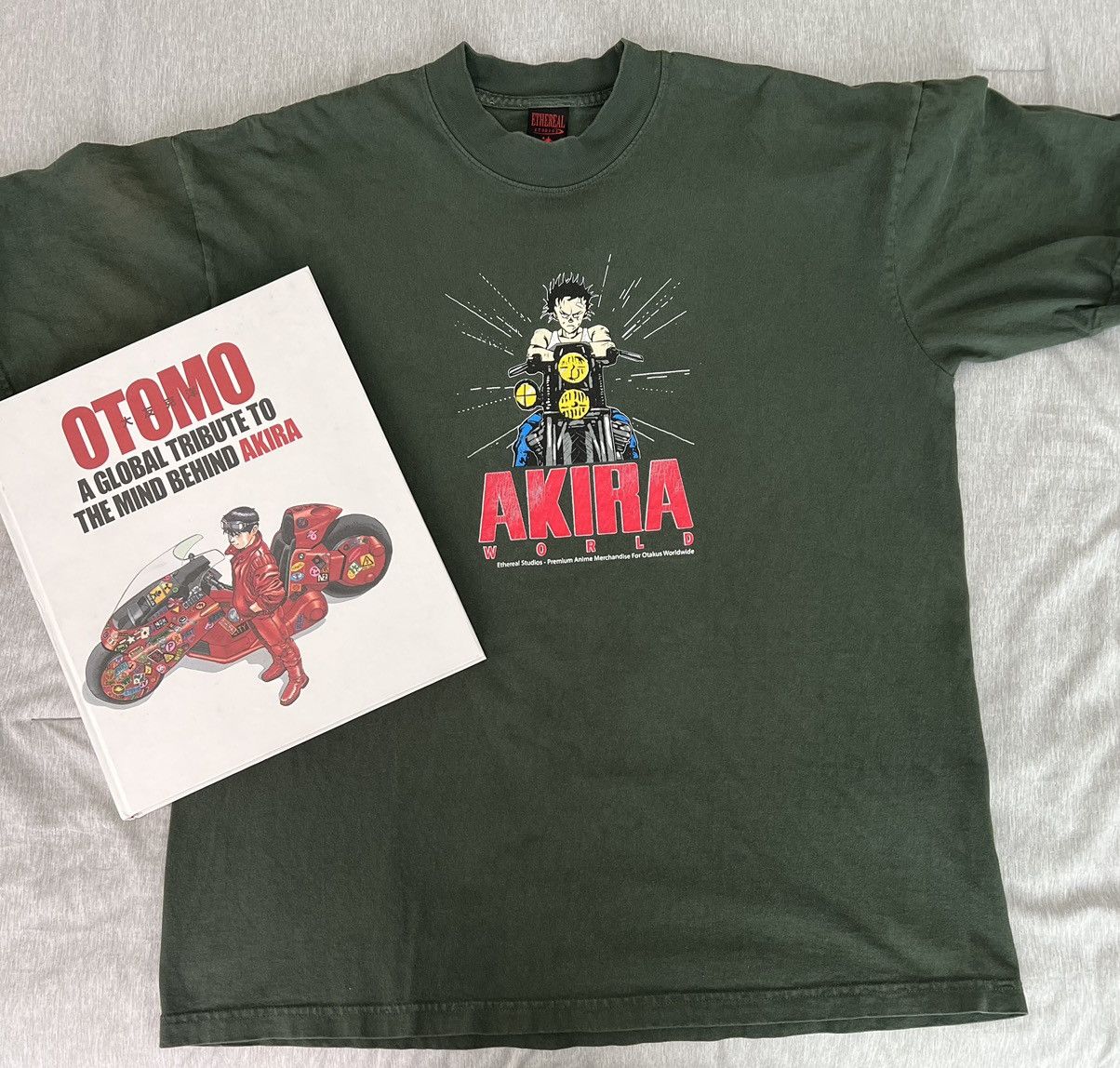 Vintage Anime Akira T Shirt Ethereal Studios Hoodie, Sweatshirt | PodTeesHub.com
