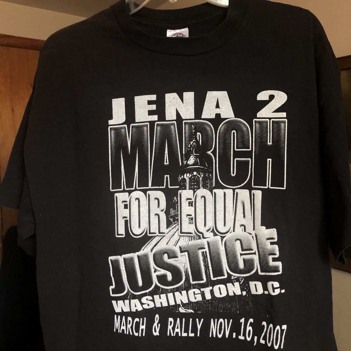 Vintage 00s Jena Six Washington March For Equal Justice Tee Hoodie, Sweatshirt | PodTeesHub.com