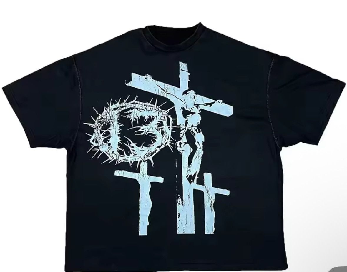 Other American Streetwear Retro Grunge Cross Hip Hop T Shirt Tee Hoodie, Sweatshirt | PodTeesHub.com
