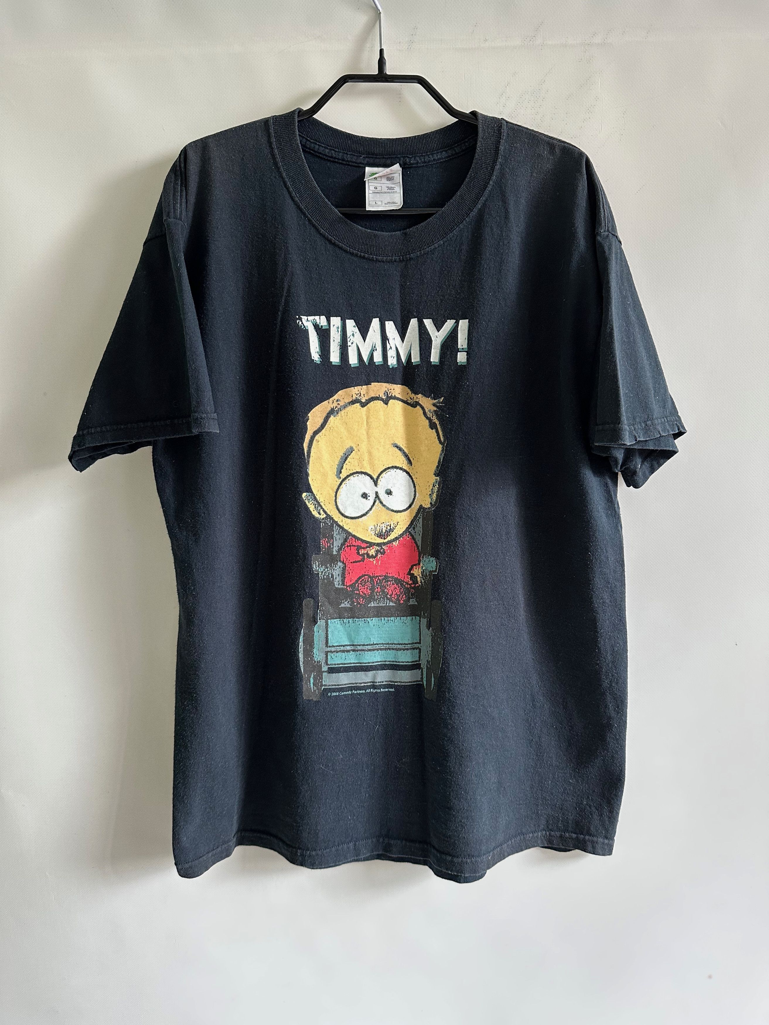Vintage 2008 South Park Timmy Comedy Partners Heavy Tee Sunfaded Hoodie, Sweatshirt | PodTeesHub.com