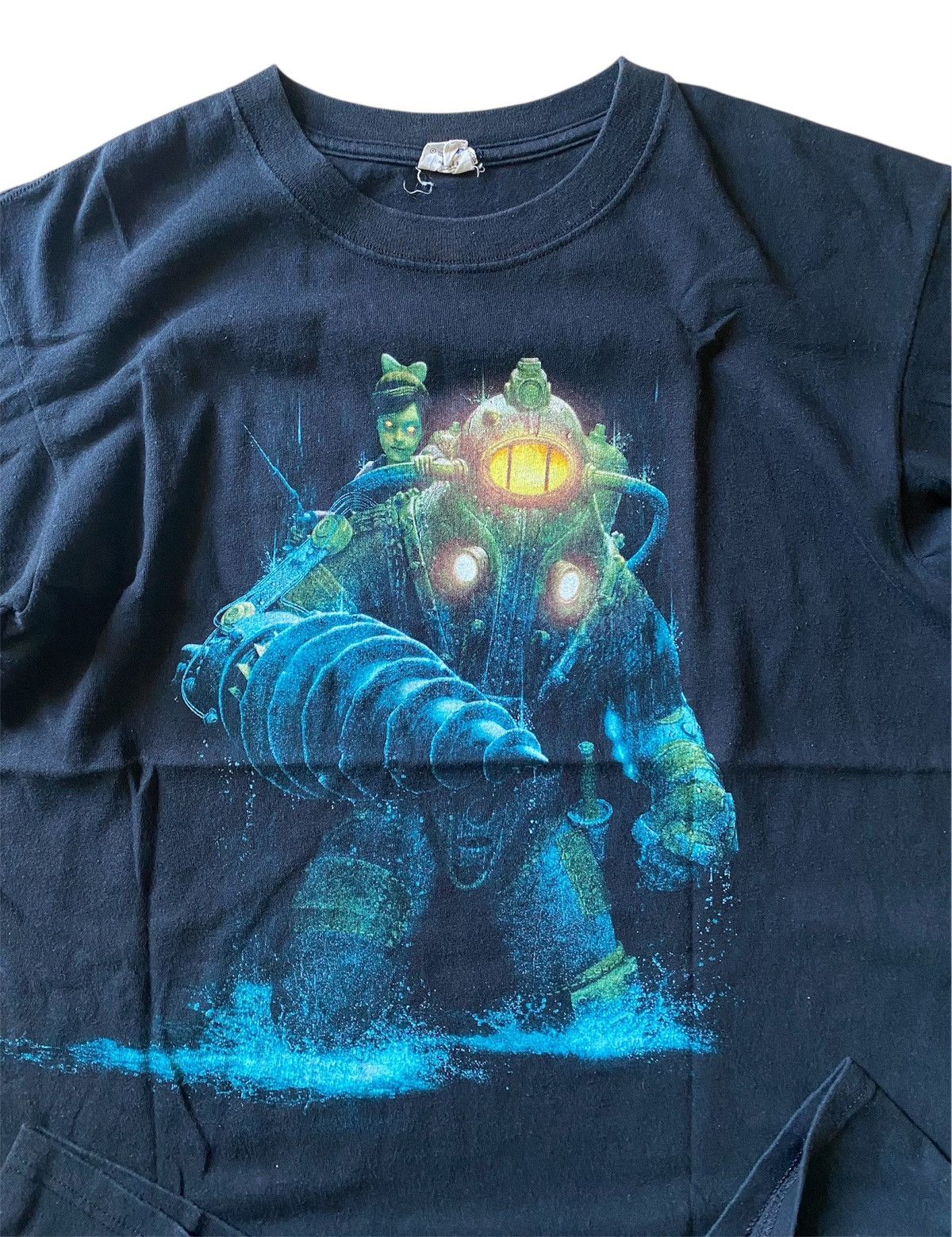 Playstation Vintage Bioshock 2 Game Promo T Shirt Hoodie, Sweatshirt | PodTeesHub.com