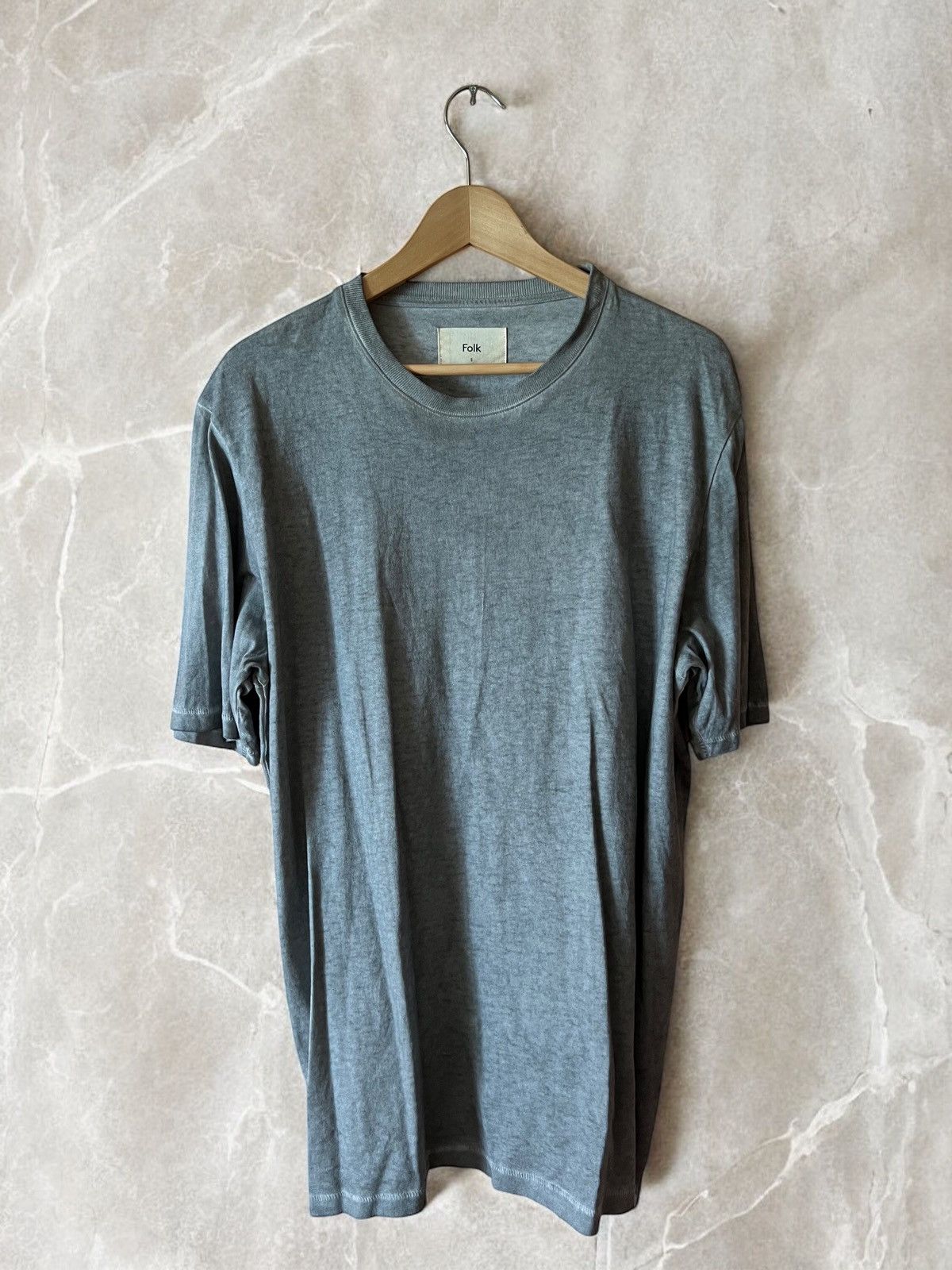 Vintage Folk Stone Washed T Shirt Tee Grey Tee Heritage Dyed Garment Hoodie, Sweatshirt | PodTeesHub.com