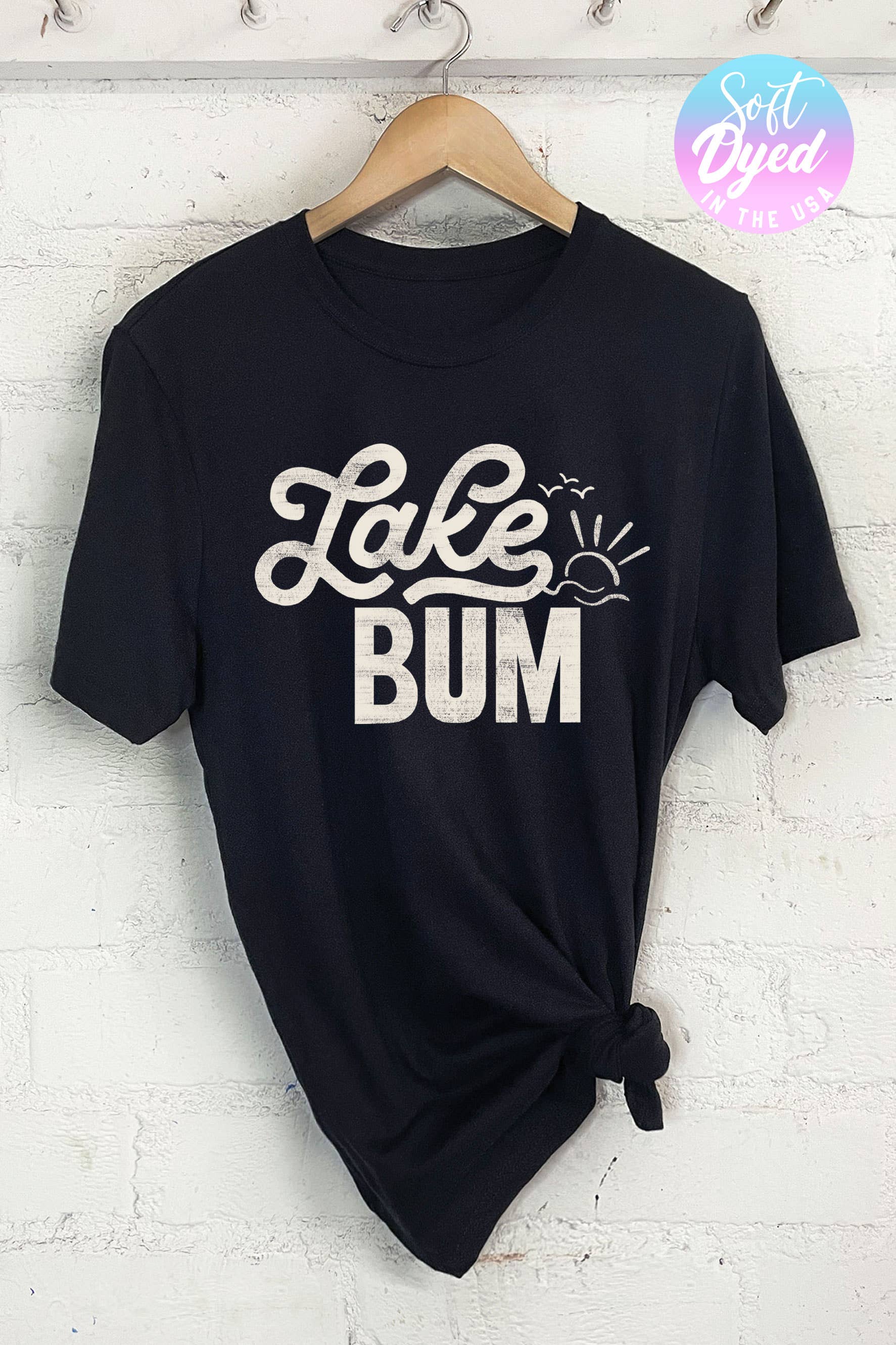 Lake Bum Unisex Soft Cotton Screen Printed T-Shirt Hoodie, Sweatshirt | PodTeesHub.com