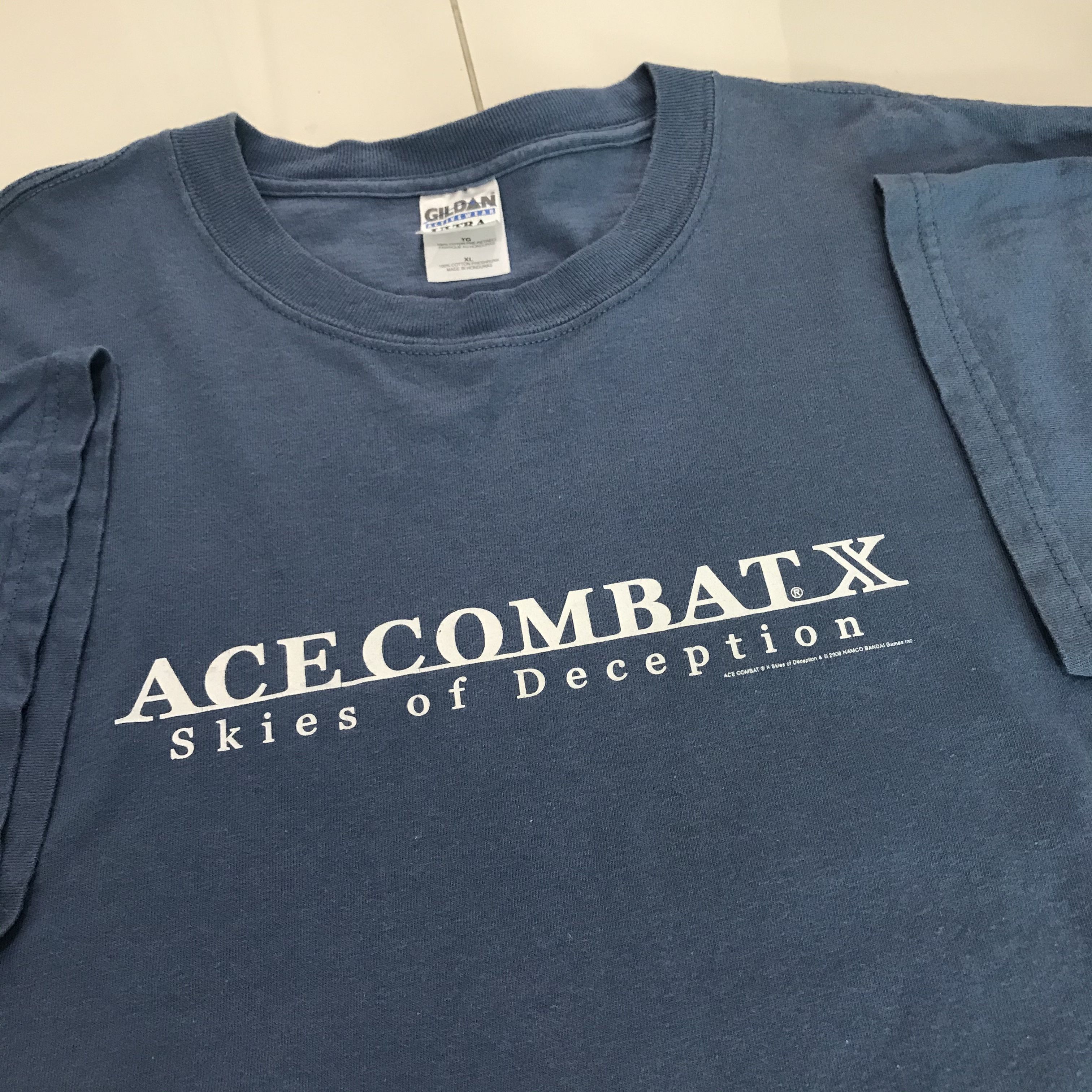 The Game X Vintage Rare Vintage Ace Combat Skies Of Deception Game Tee Shirt Hoodie, Sweatshirt | PodTeesHub.com