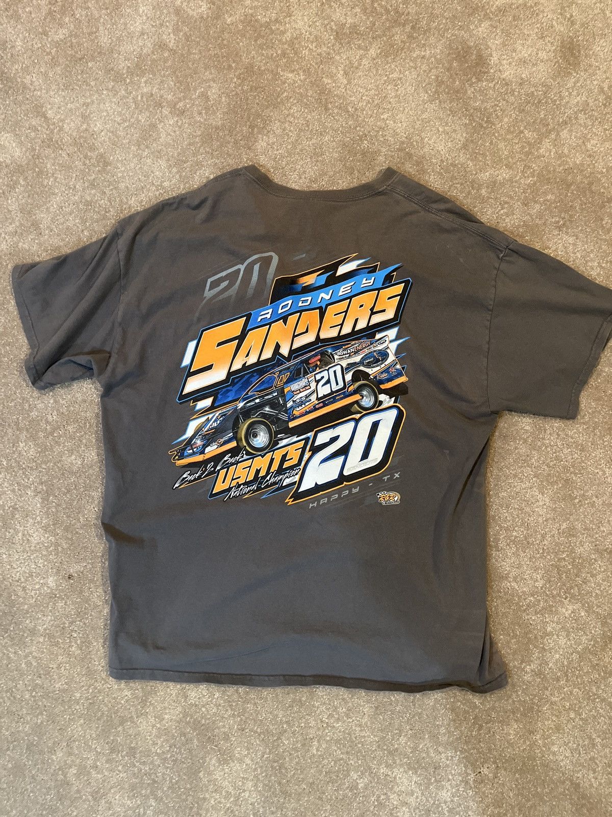 Rodney Sanders Vintage Nascar Racing Tee Hoodie, Sweatshirt | PodTeesHub.com