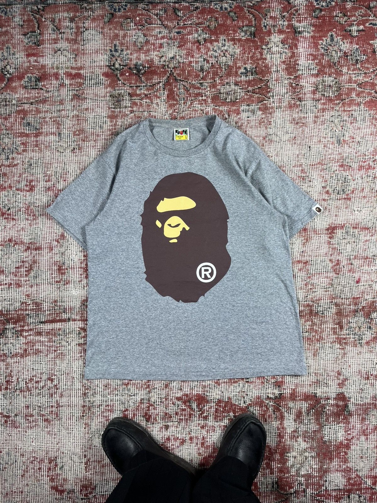 Bape Grey Big Ape Bape T-Shirts, Hoodie, Sweatshirt