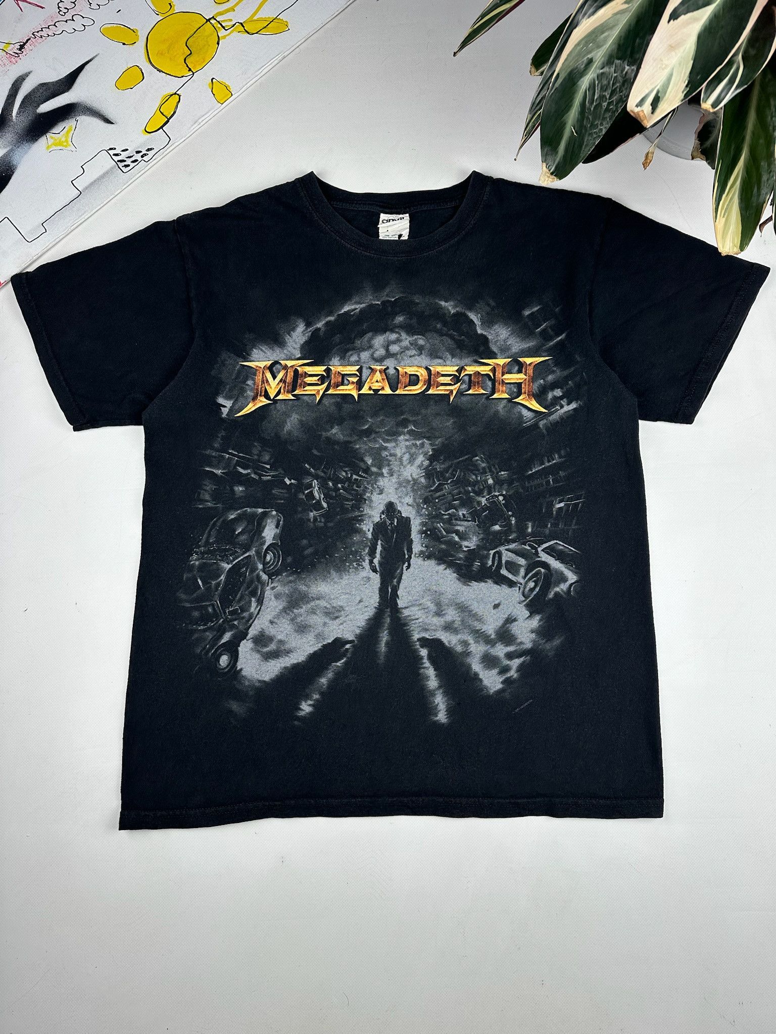 Band Tees Megadeth T Shirt Vintage Hoodie, Sweatshirt | PodTeesHub.com