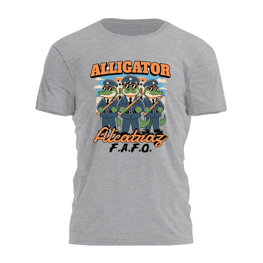 Alligator Alcatraz Tee - 3943 Hoodie, Sweatshirt | PodTeesHub.com