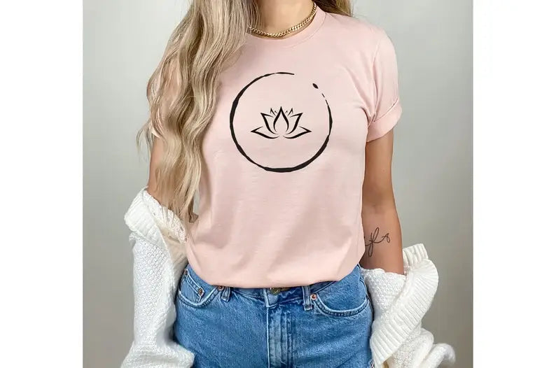 Lotus Graphic T-Shirt Hoodie, Sweatshirt | PodTeesHub.com