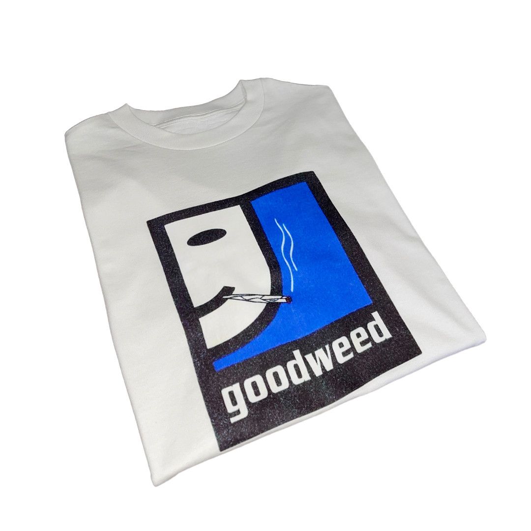 Vintage White Goodweed Y2k Style T Shirt Remake Hoodie, Sweatshirt | PodTeesHub.com