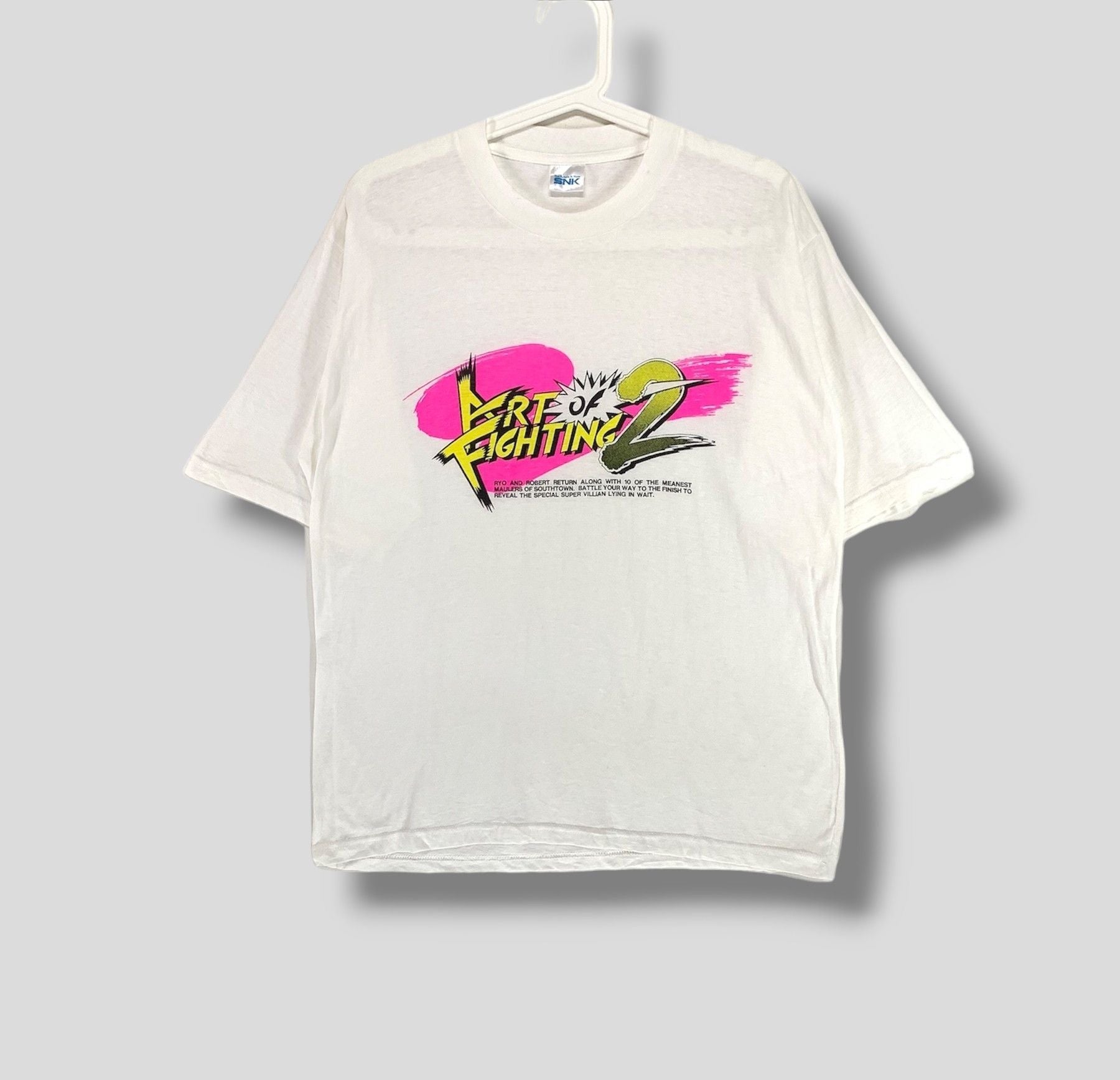 Playstation X Vintage Vintage 90s Art Of Fighting Snk Neo Geo Video Games Tshirt Hoodie, Sweatshirt | PodTeesHub.com