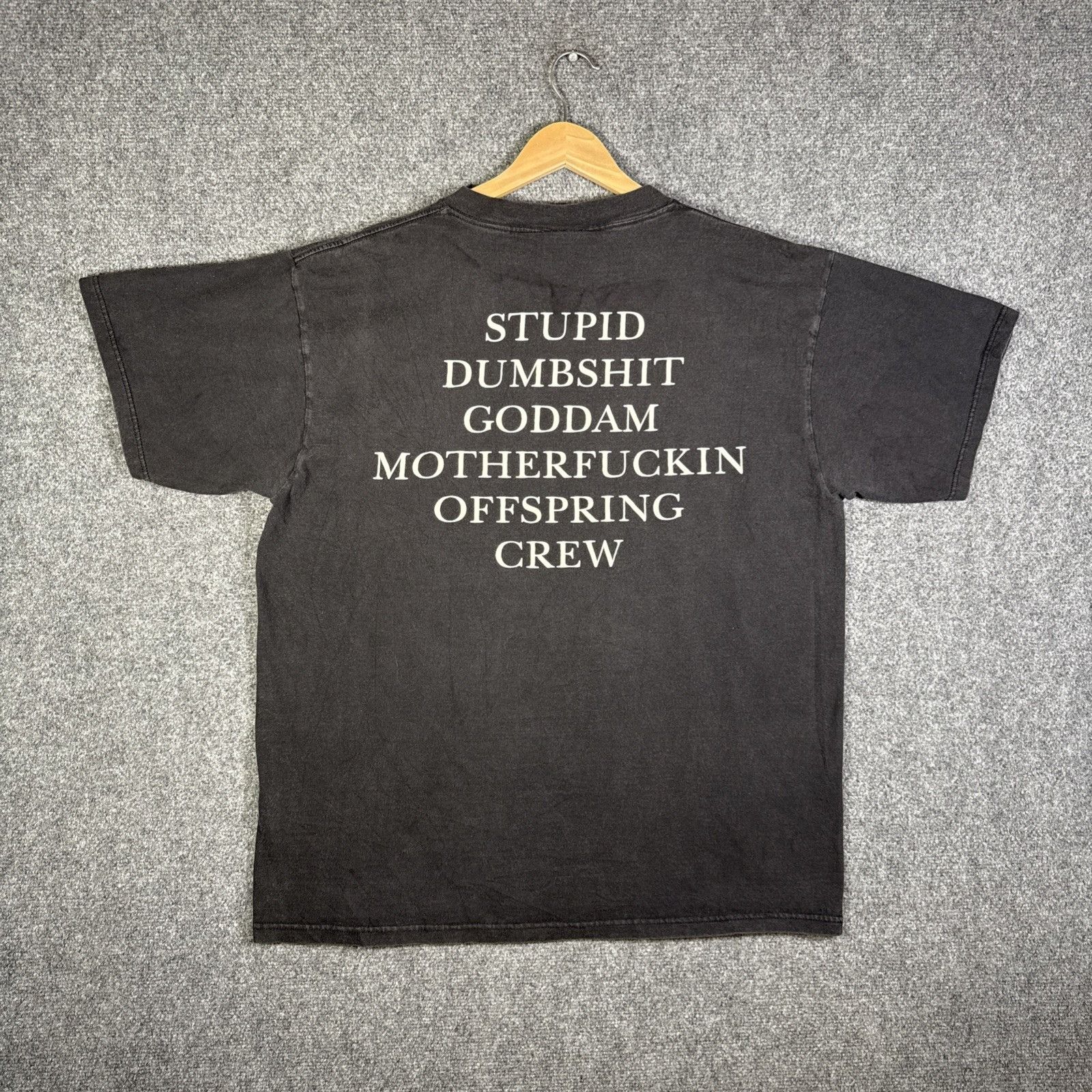 Band Tees Vintage The Offspring Shirt Mens Xl Black Band Tee 1995 Loca Hoodie, Sweatshirt | PodTeesHub.com
