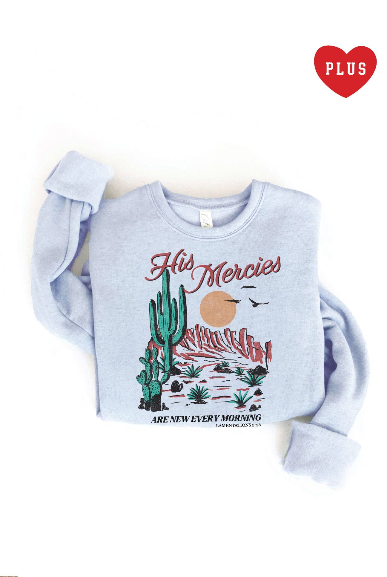 His Mercies  Plus Graphic Sweatshirt T-Shirts, Hoodie | PodTeesHub.com