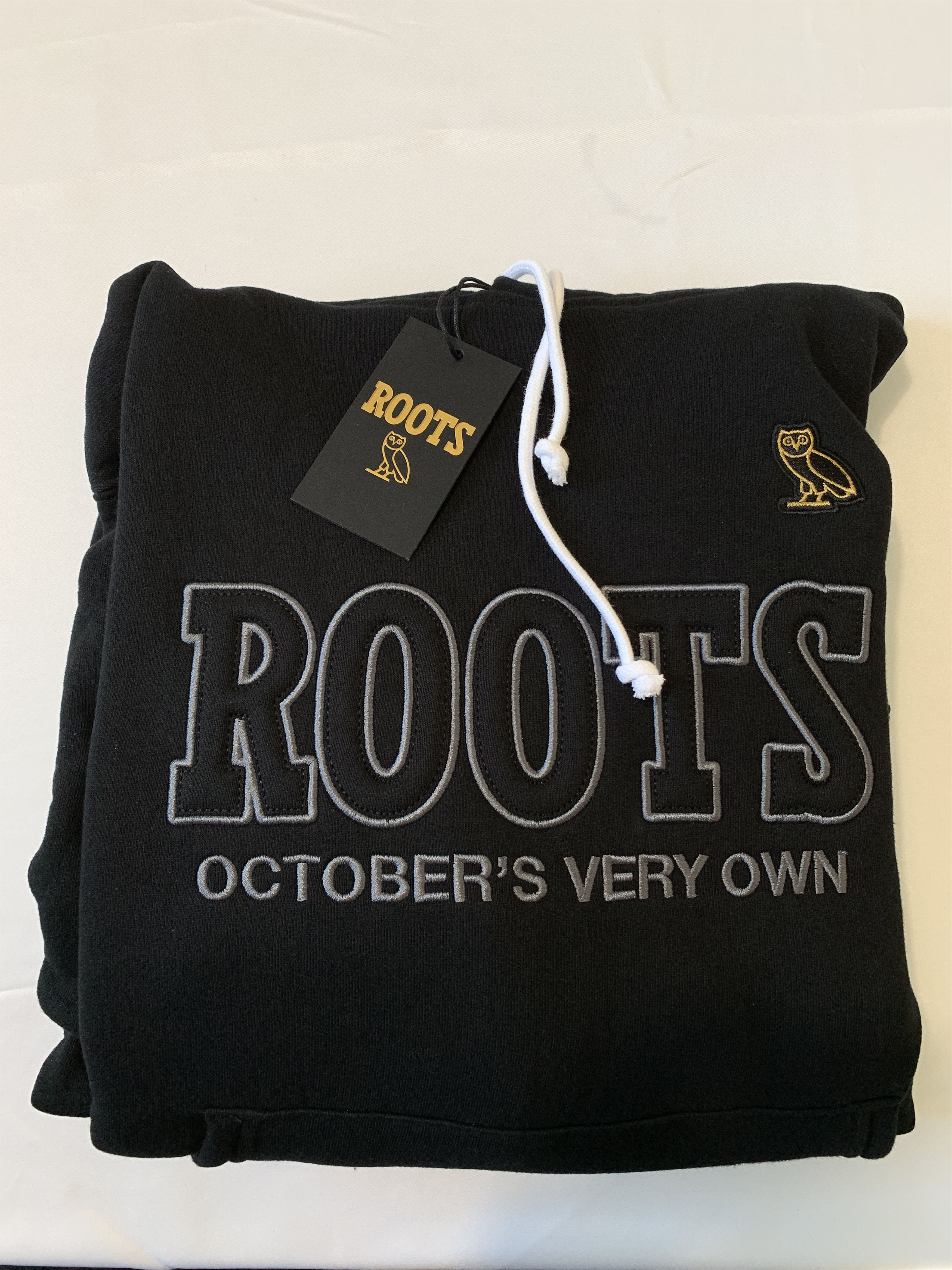 October S Very Own X Roots Rare Ovo X Roots Owl Patch Hoodie Black 2022 T-Shirts, Sweatshirt | PodTeesHub.com