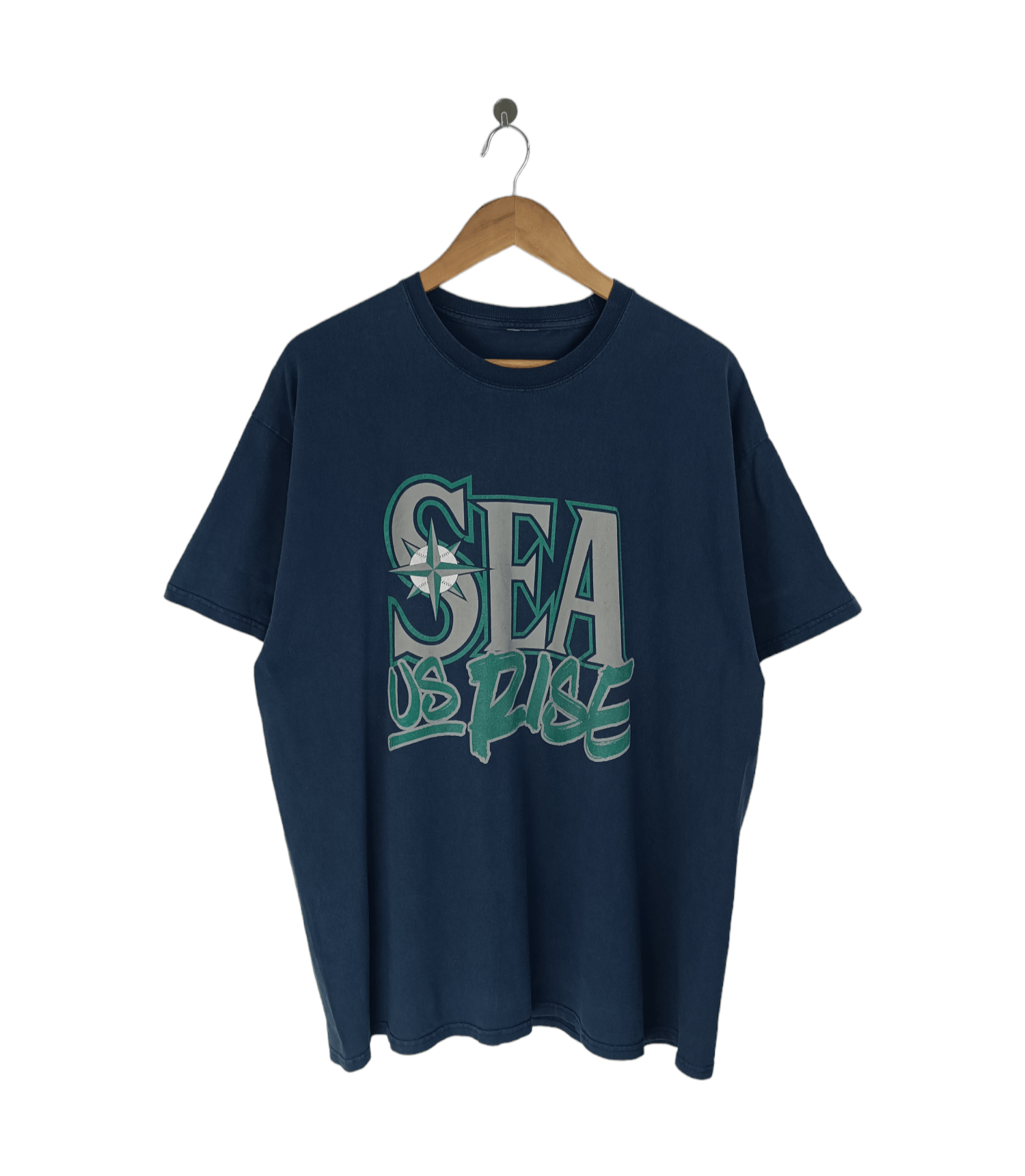 Mlb Vintage Sea Us Rise Seattle Mariners Mlb Faded Tee Hoodie, Sweatshirt | PodTeesHub.com