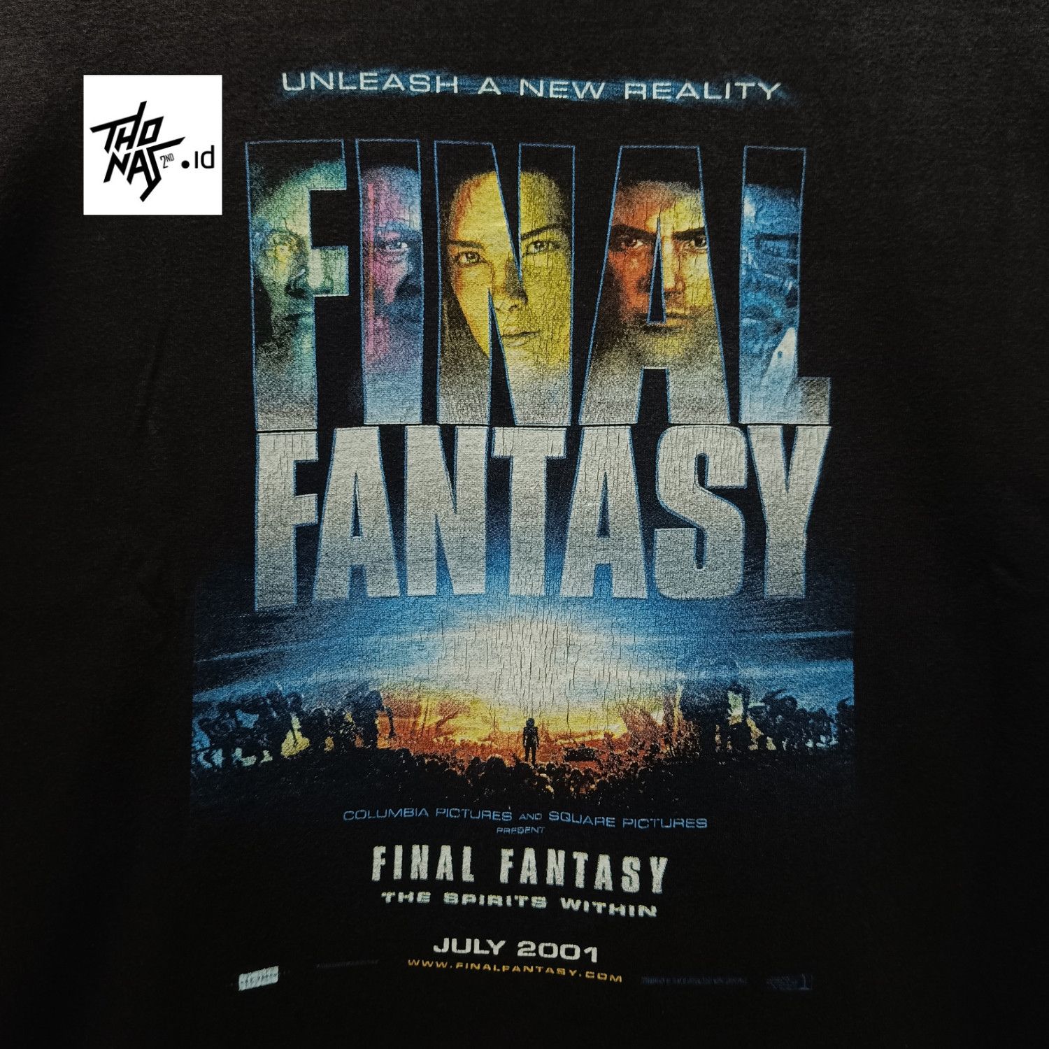 Vintage Y2k Final Fantasy The Spirits Within T-Shirts, Hoodie, Sweatshirt | PodTeesHub.com