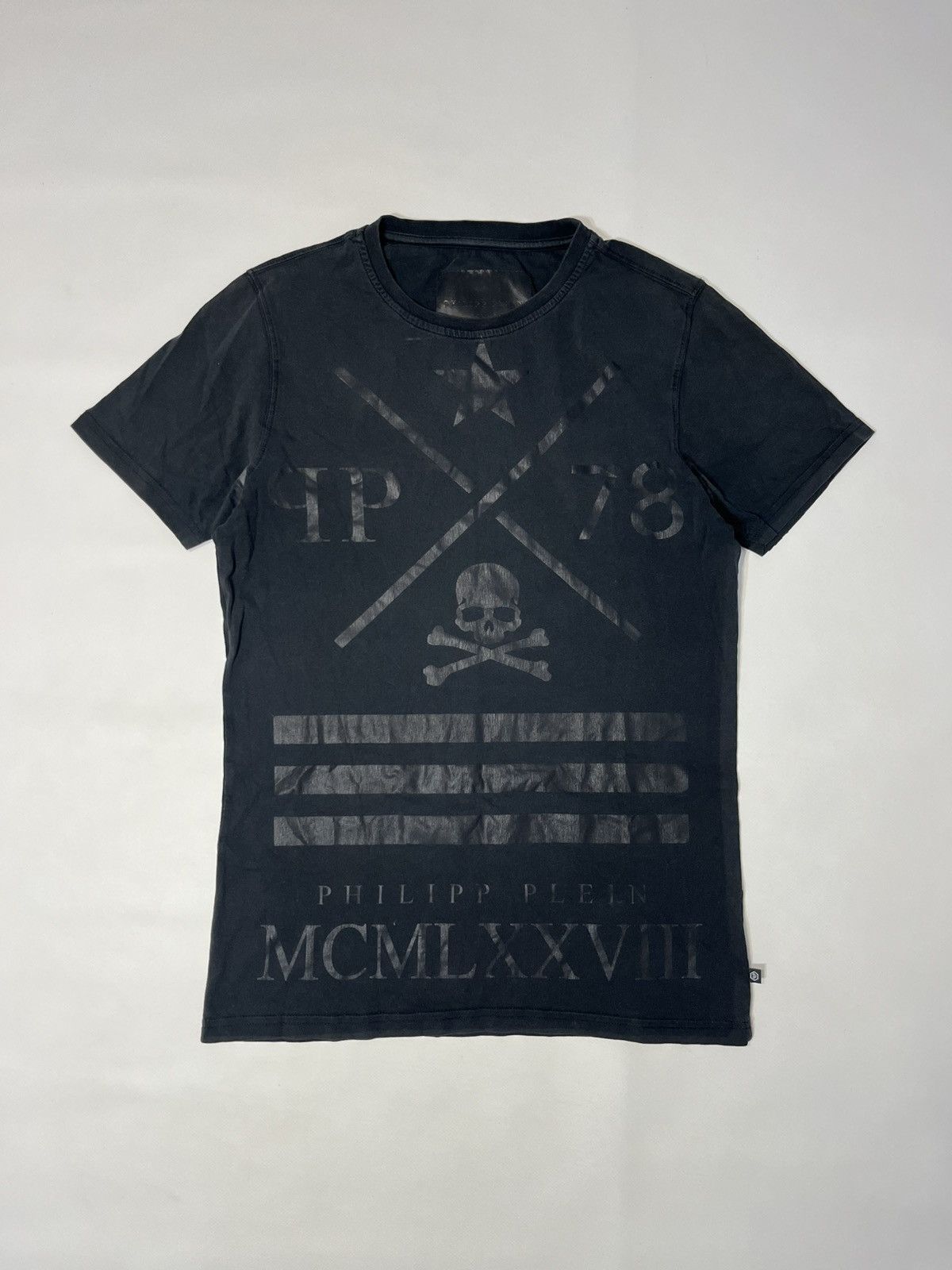 Philipp Plein Full Black Philipp Plein Skeleton Y2k Tee Hoodie, Sweatshirt | PodTeesHub.com